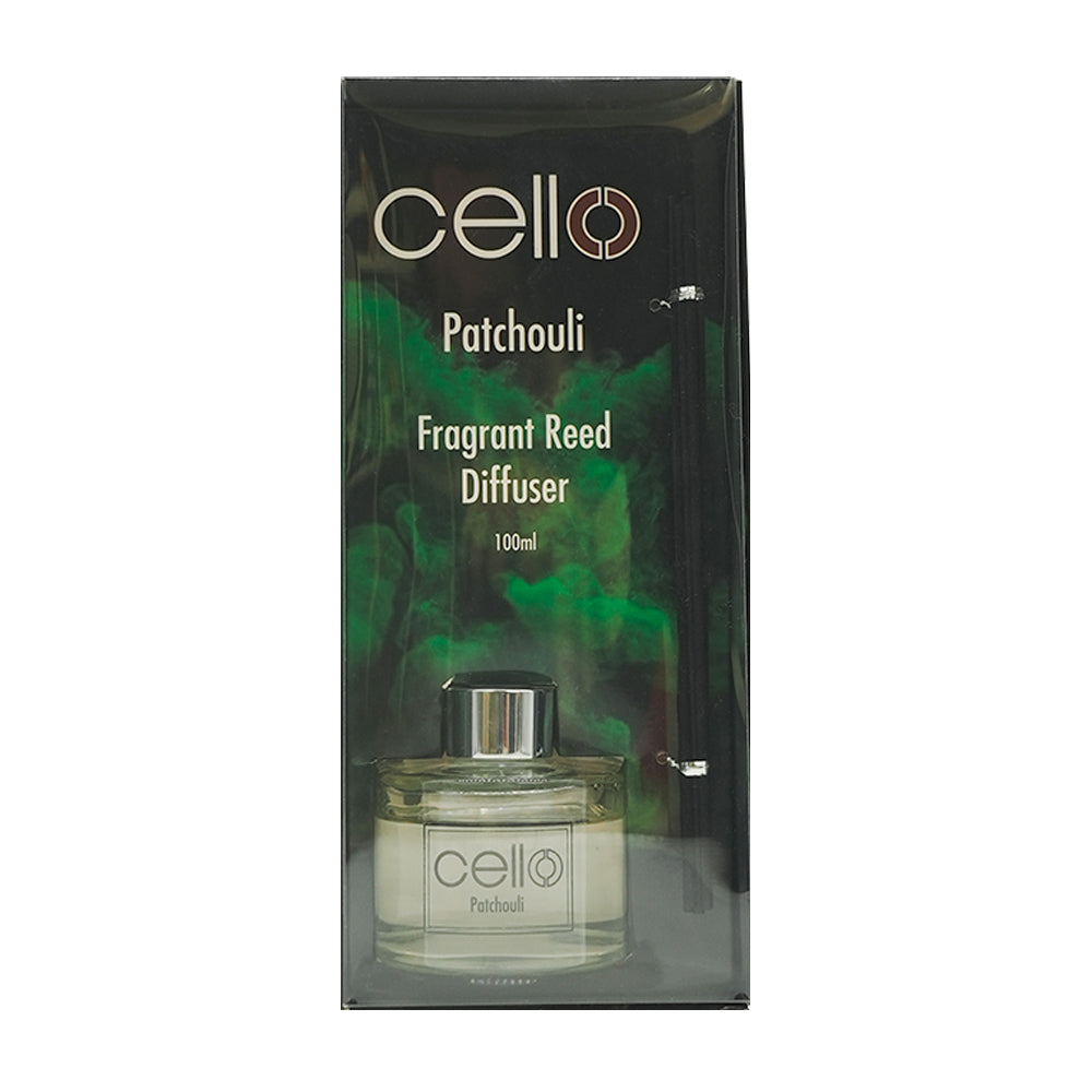 Cello - Fragrance Burst Reed Diffuser - Patchouli