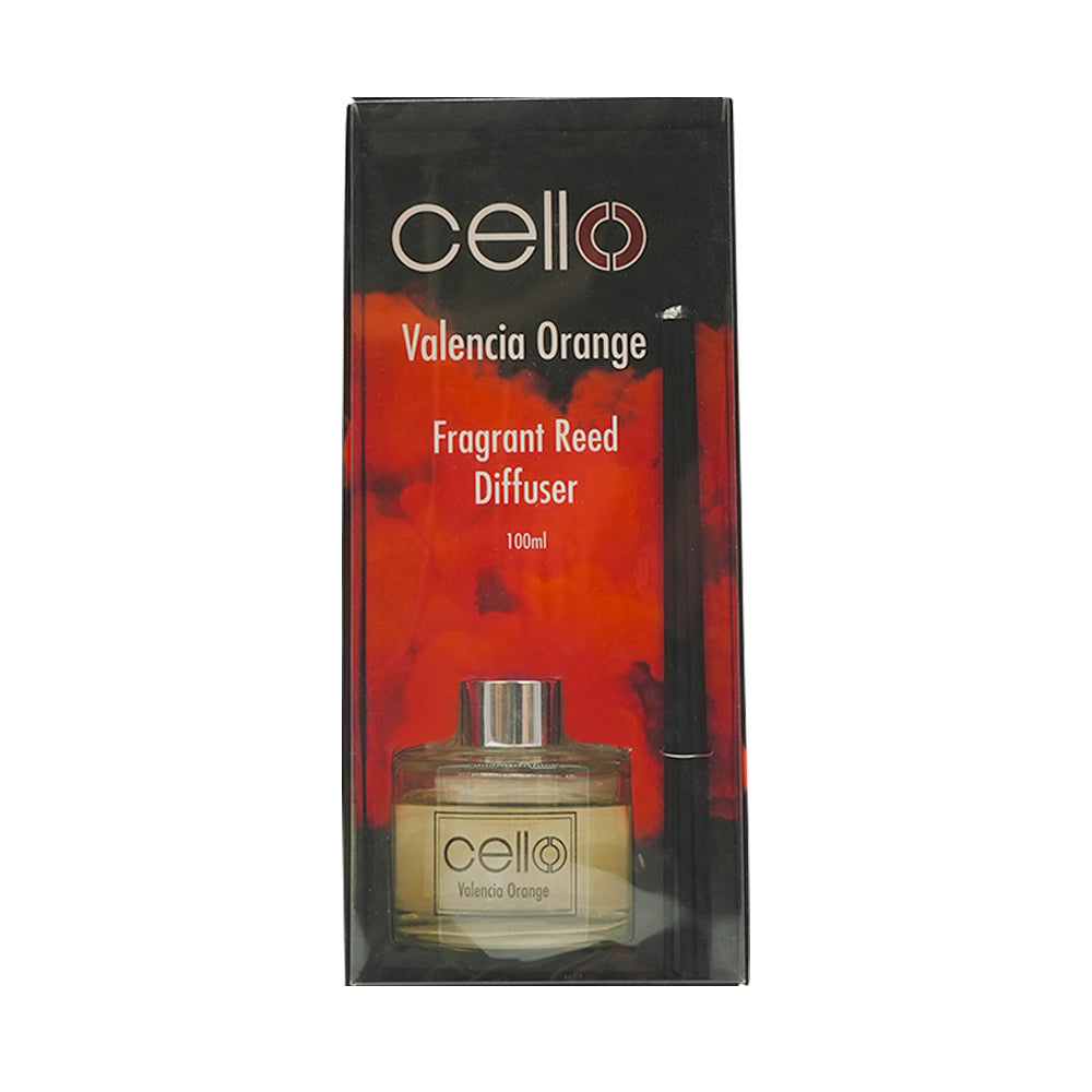 Cello - Fragrance Burst Reed Diffuser - Valencia Orange