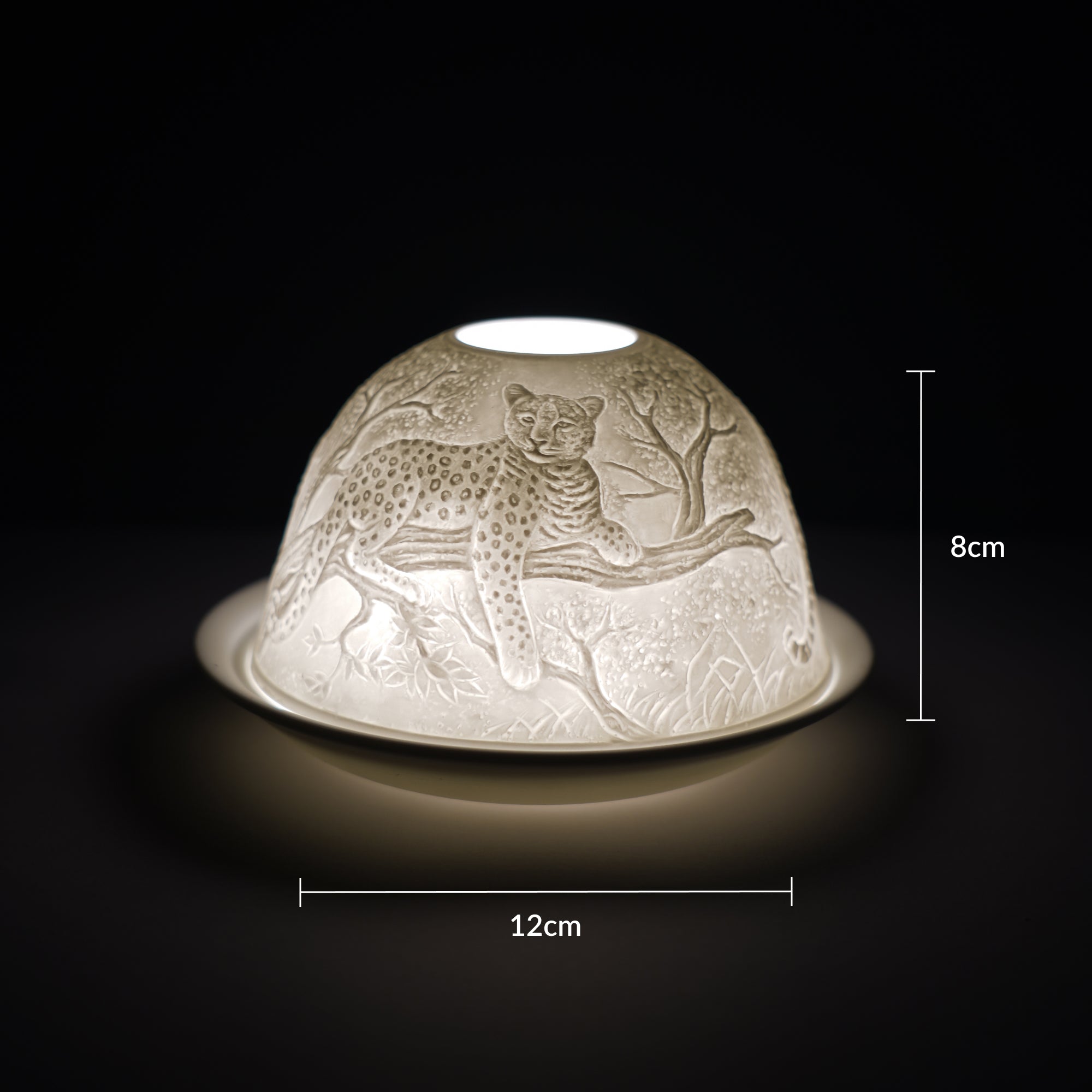 Cello - Tealight Dome - Leopard