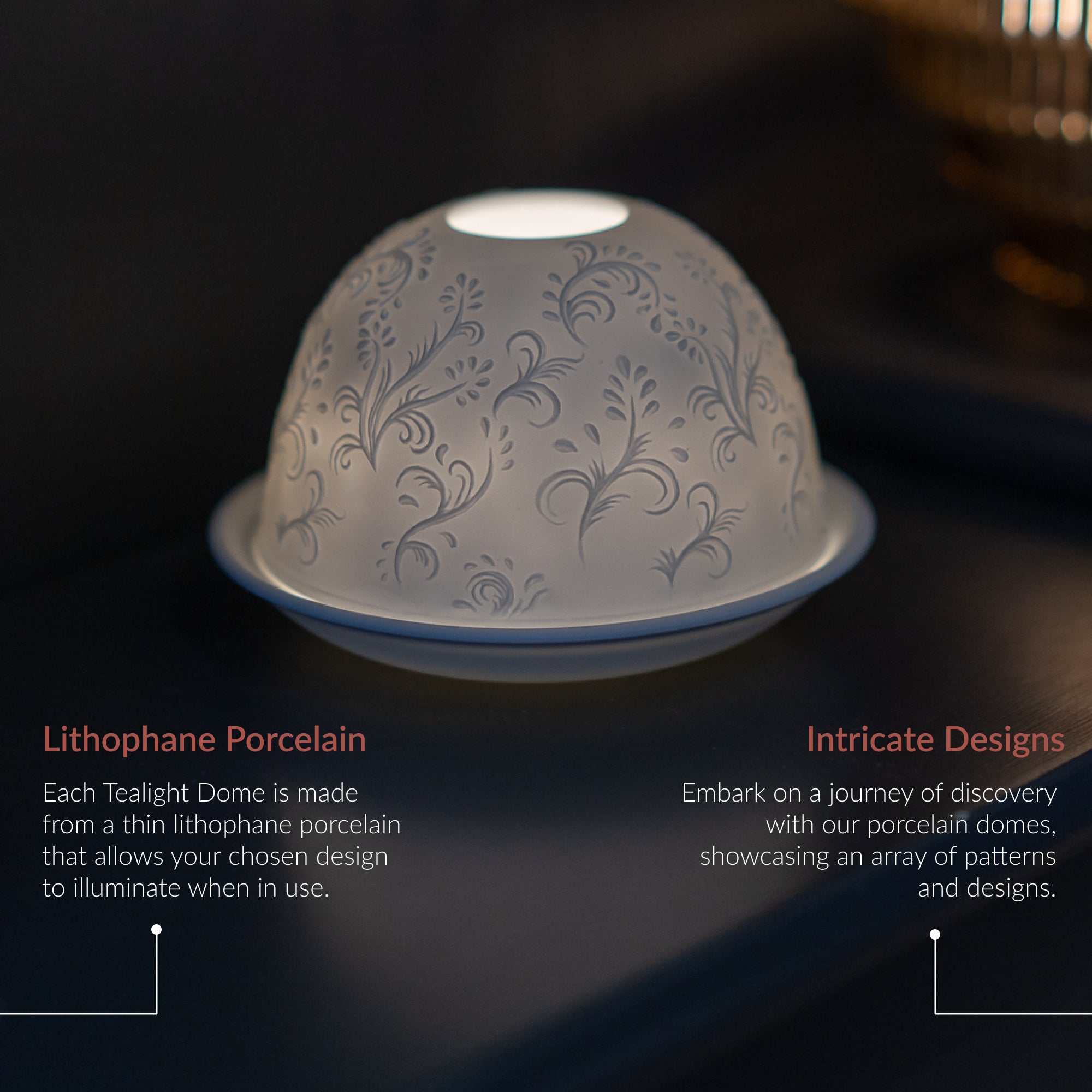 Cello - Tealight Dome - Patterned