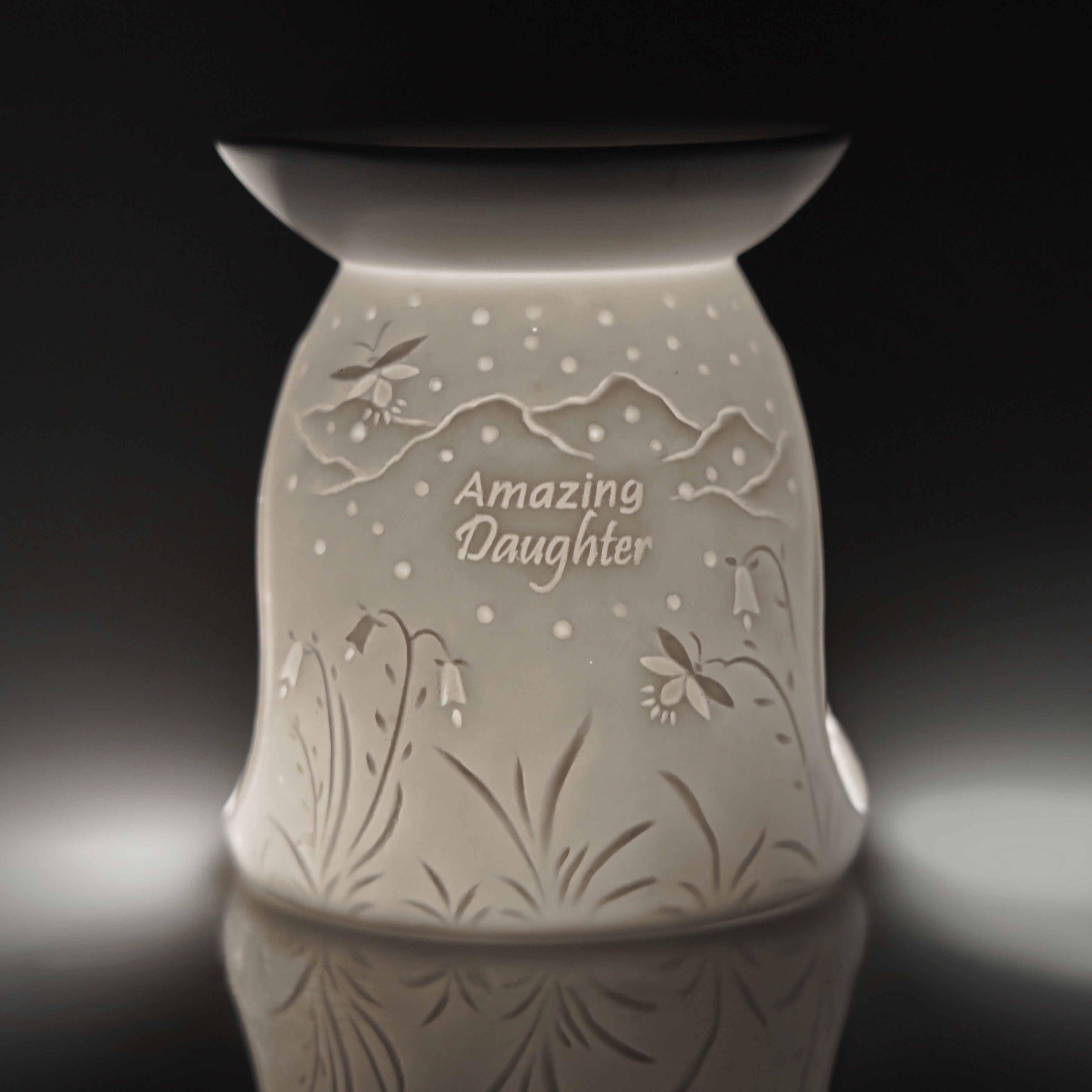 Cello - Porcelain Tealight Wax Melt Burner - Amazing Daughter