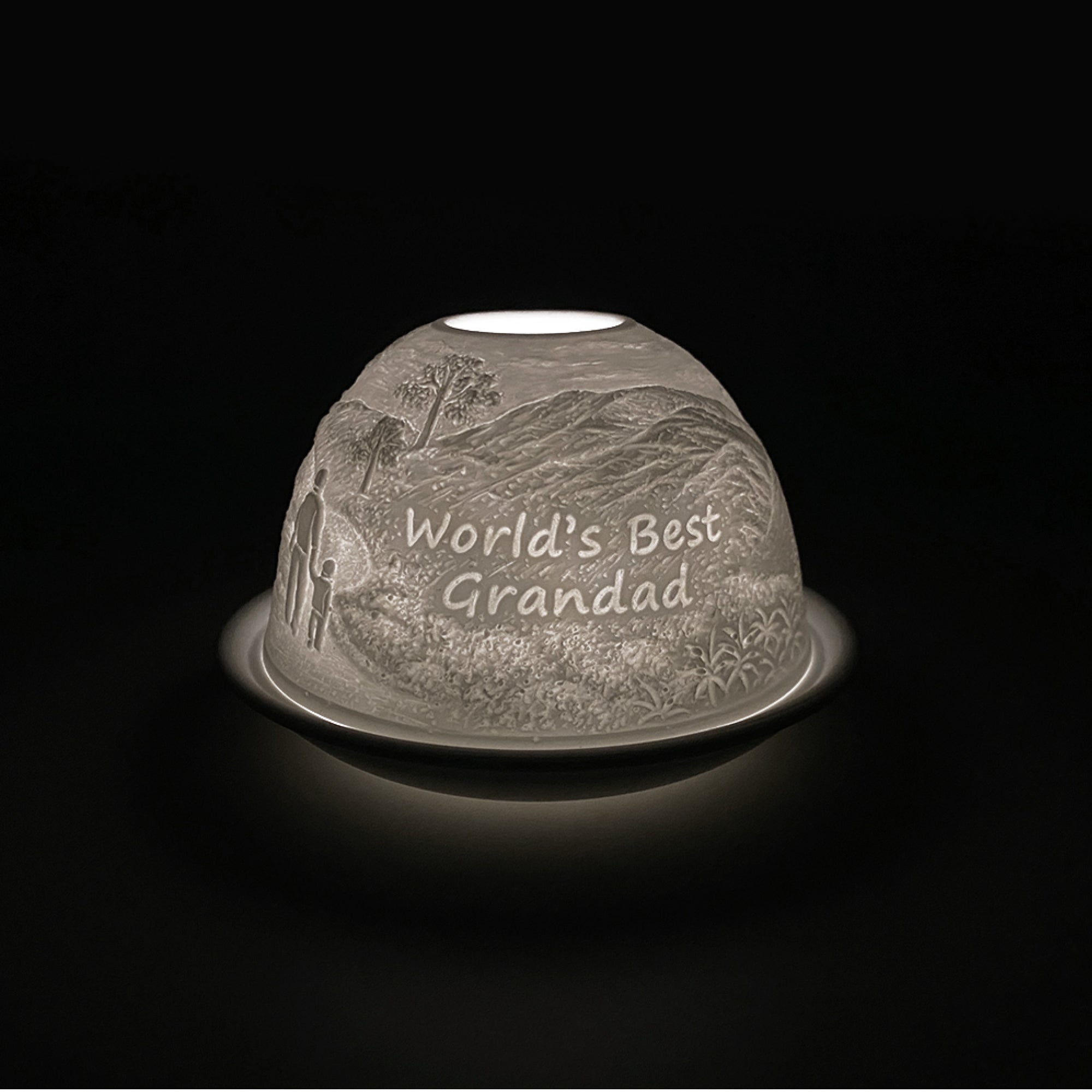 Cello - Tealight Dome - World's Best Grandad