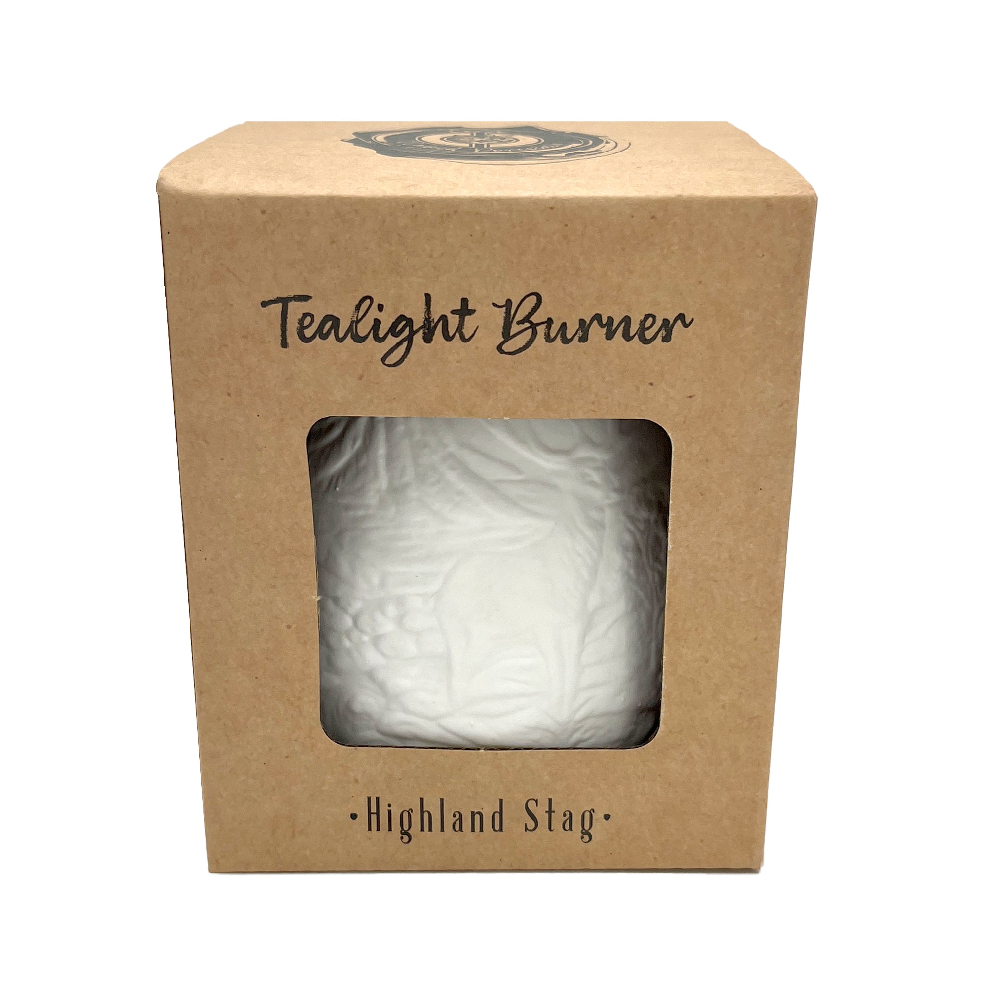 Naked Cello - Porcelain Tealight Burner - Highland Stag