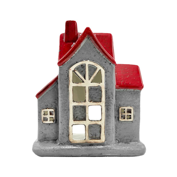 Cello - Twilight Tealight - Grey & Red