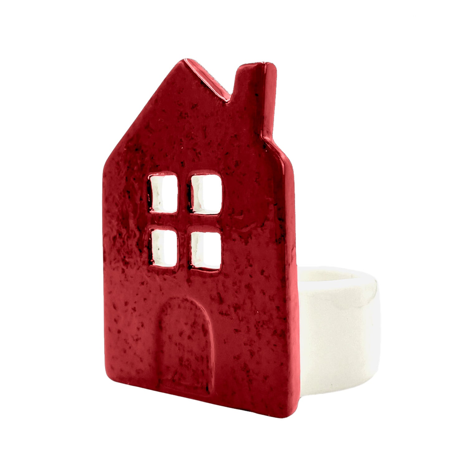 Cello - Silhouette Tealight - Red