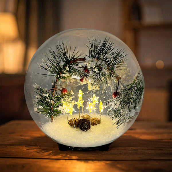 Gleneagles - Star Garland LED USB Glass Lamp