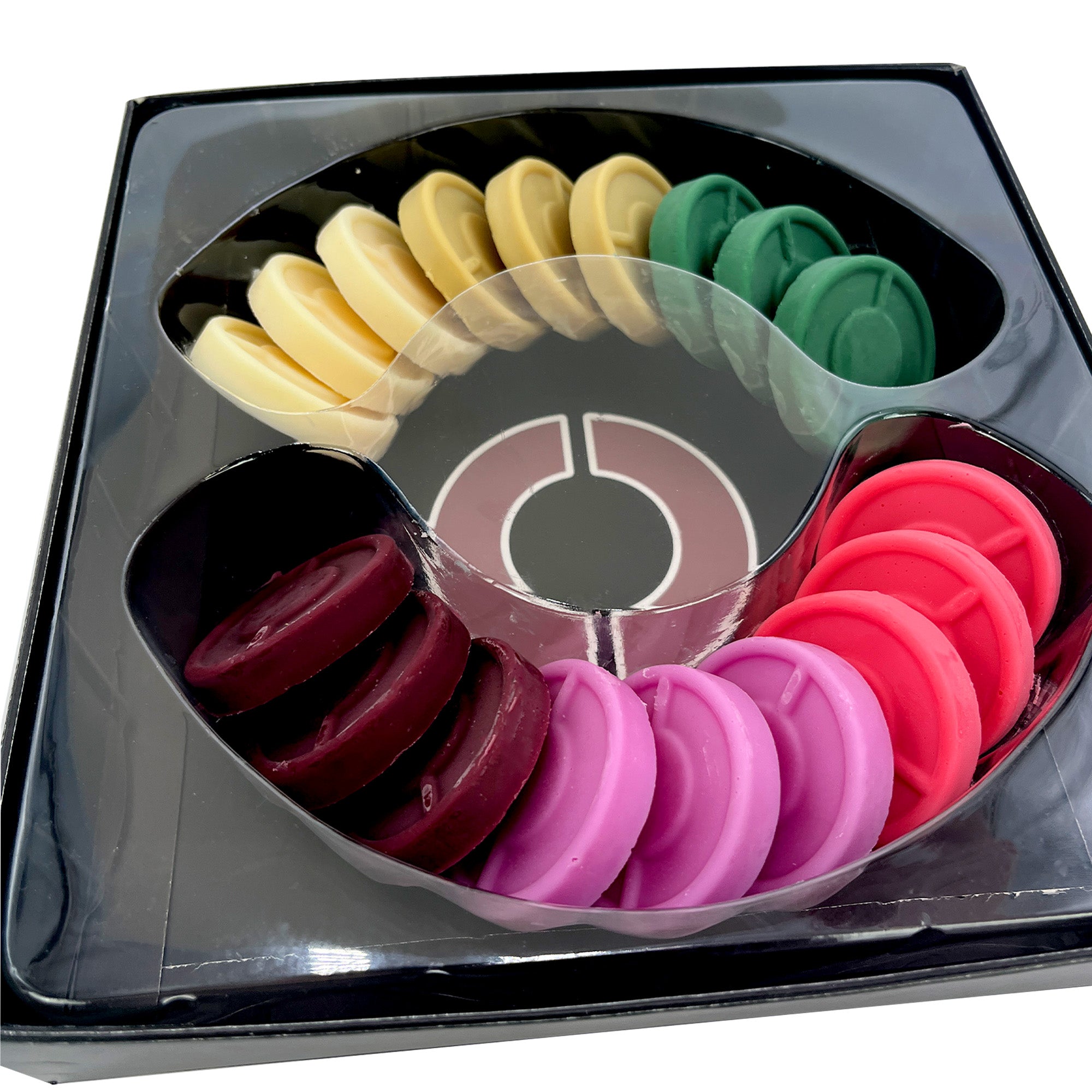 Cello - 18 Piece Wax Medallion Set