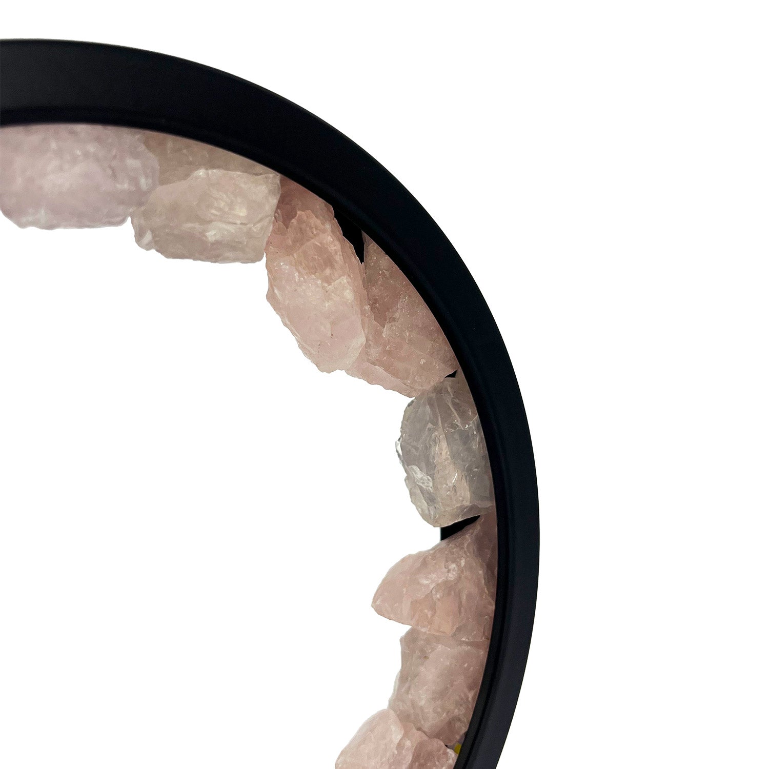 Gleneagles - Circle Earth LED Lamp - Rose Quartz