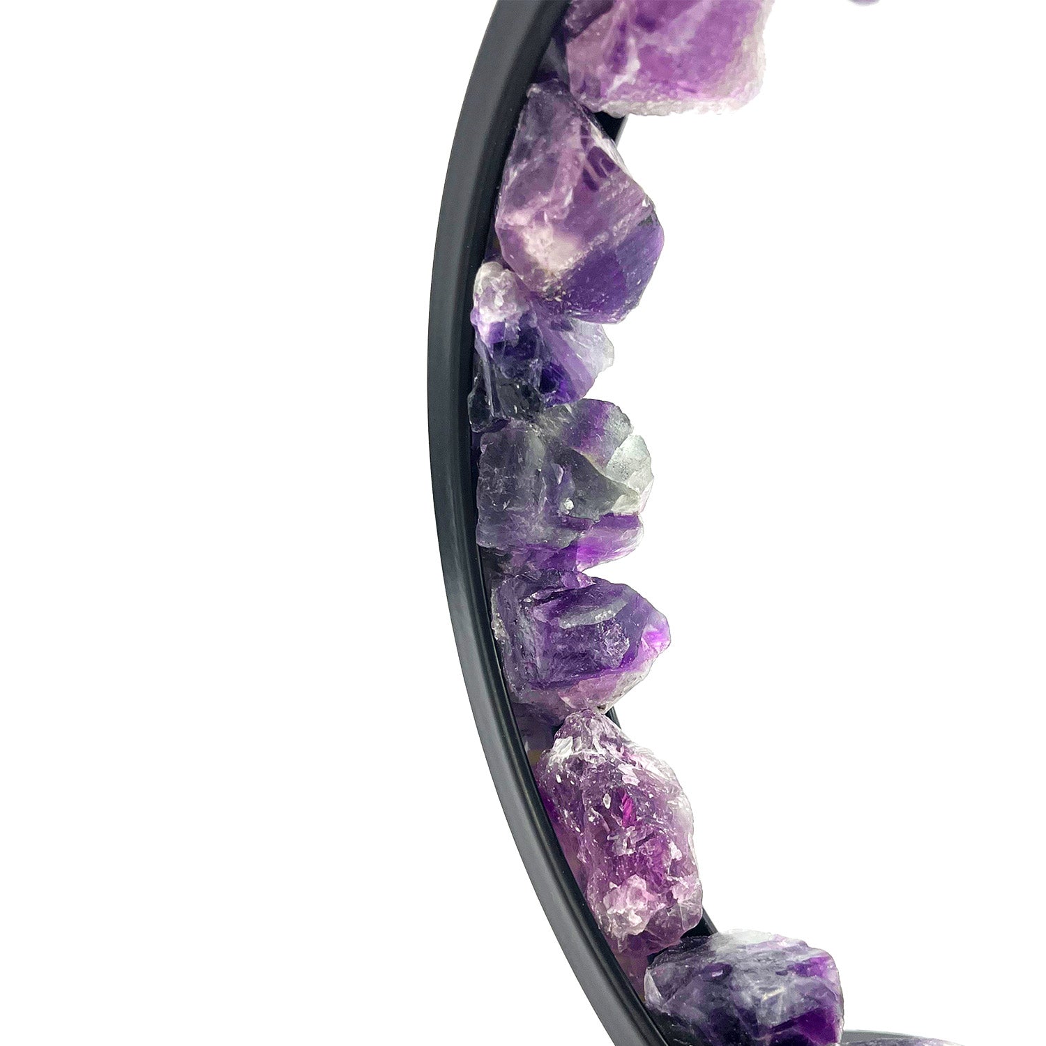 Gleneagles - Circle Earth LED Lamp - Purple Fluorite
