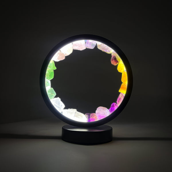 Gleneagles - Circle Earth LED Lamp - Mixed Minerals