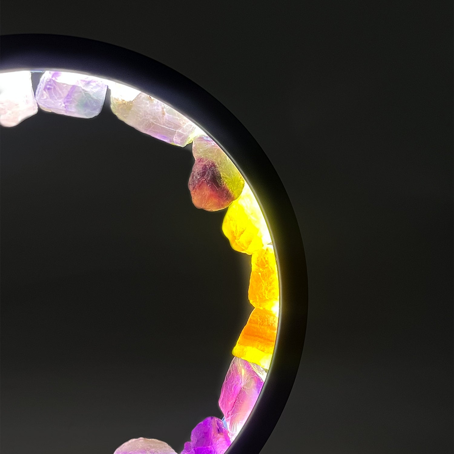 Gleneagles - Circle Earth LED Lamp - Mixed Minerals