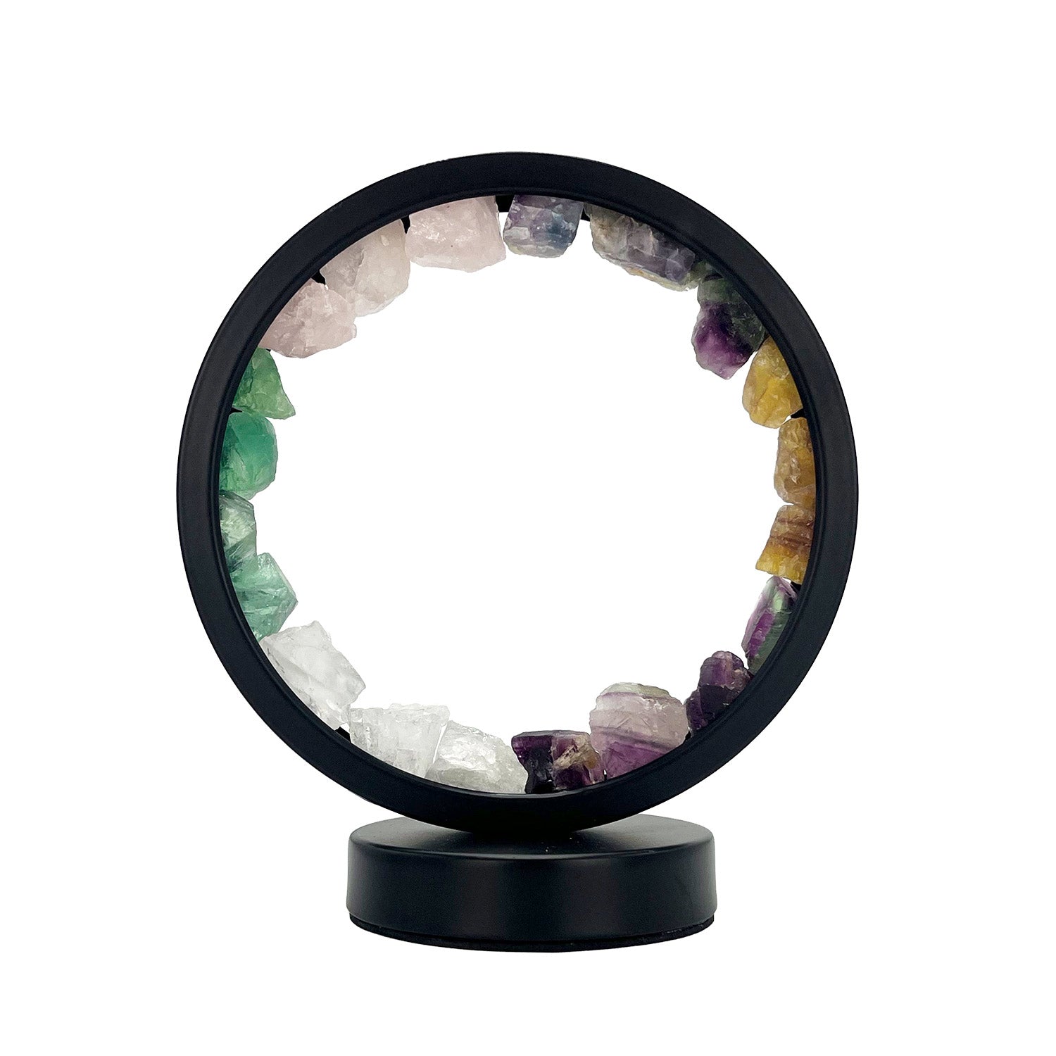 Gleneagles - Circle Earth LED Lamp - Mixed Minerals