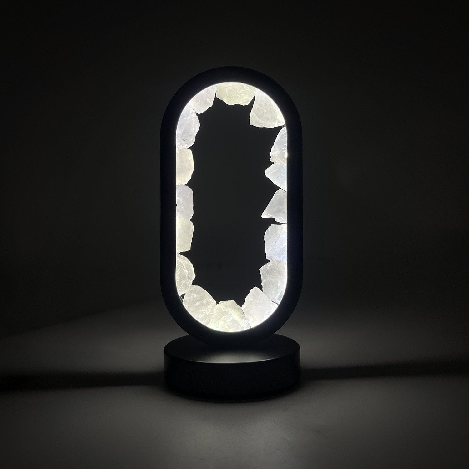 Gleneagles - Oval Earth LED Lamp - Rock Quartz