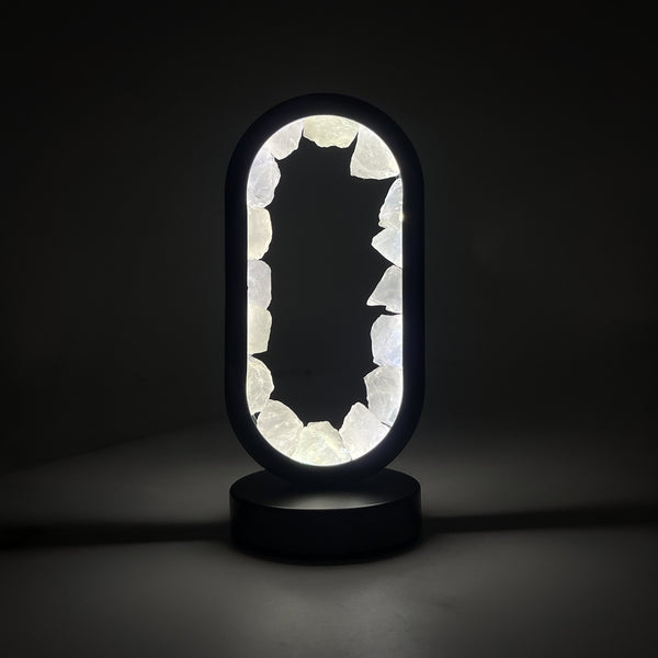 Gleneagles - Oval Earth LED Lamp - Rock Quartz