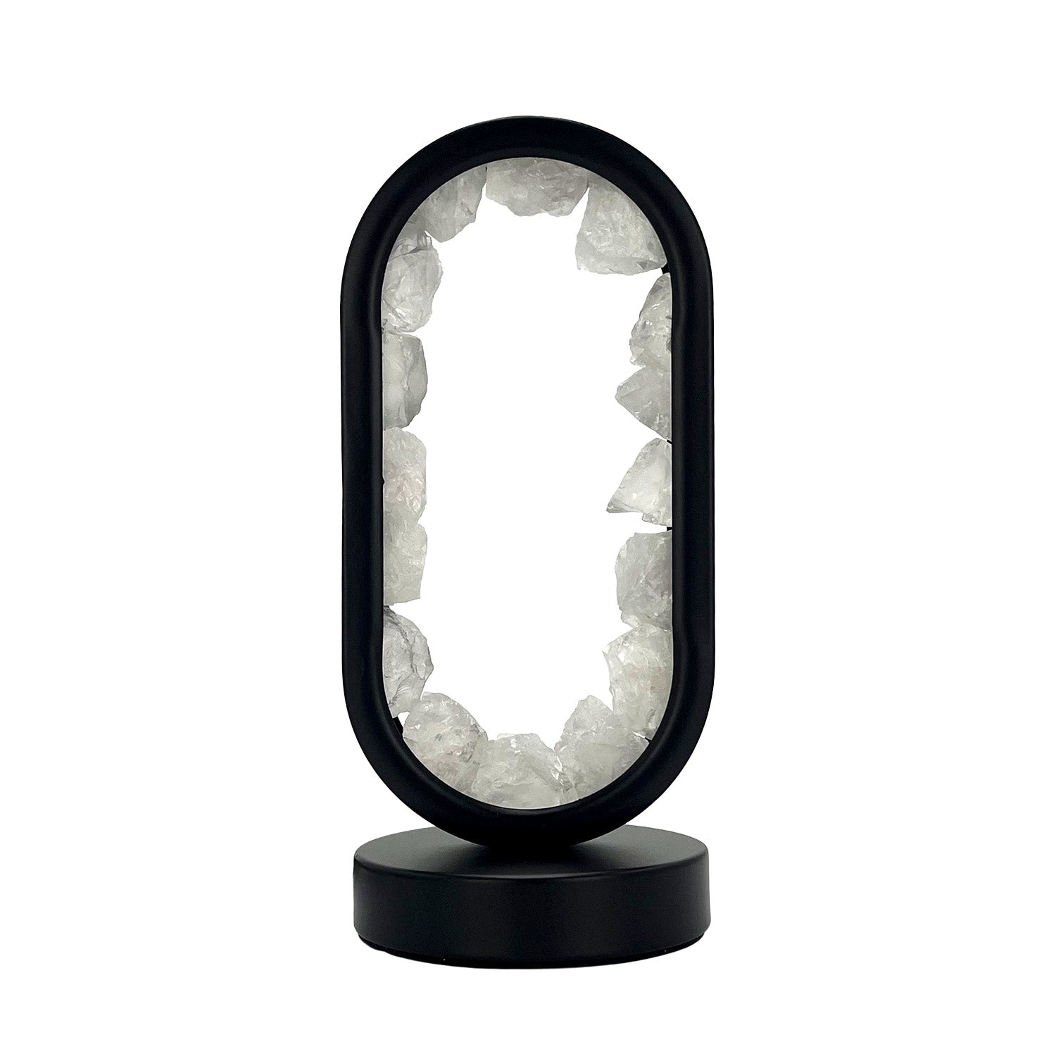 Gleneagles - Oval Earth LED Lamp - Rock Quartz