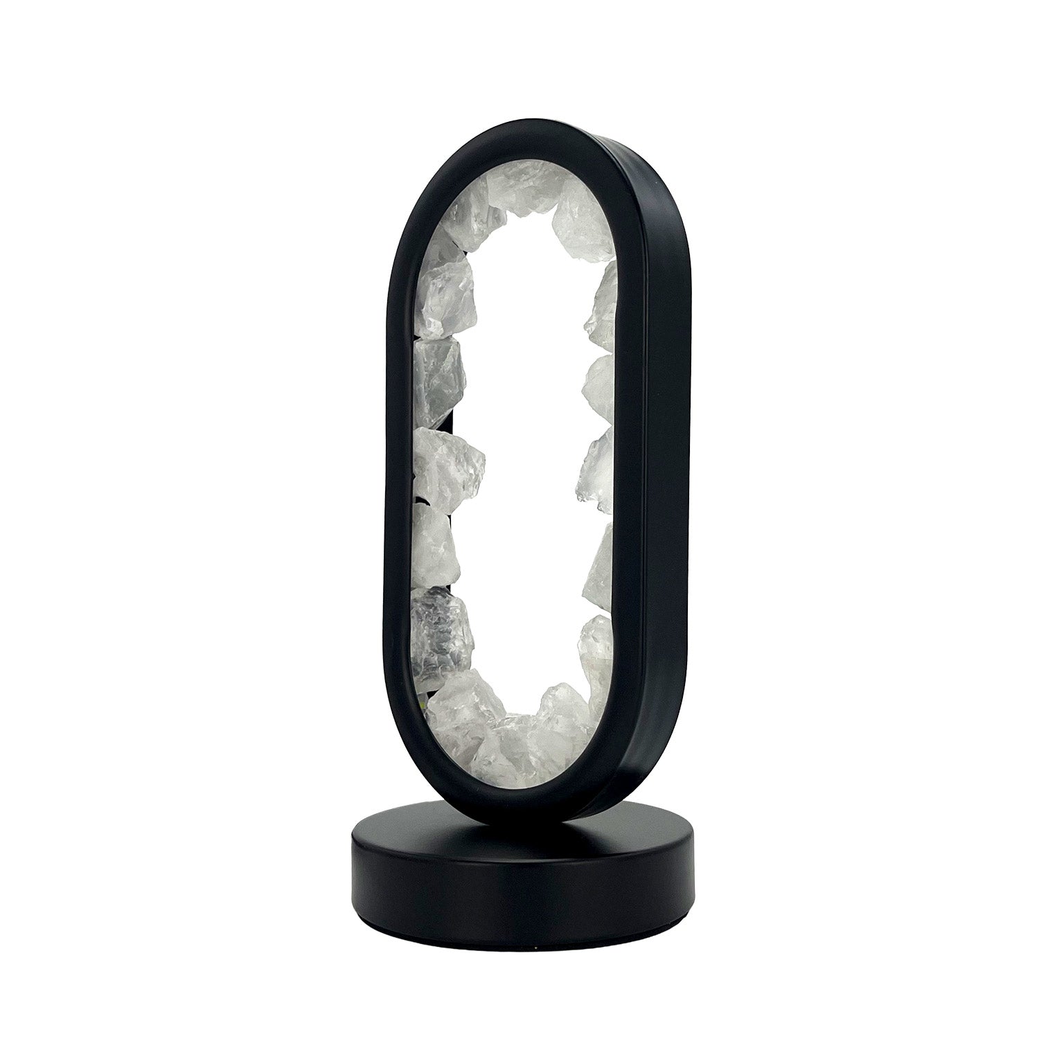 Gleneagles - Oval Earth LED Lamp - Rock Quartz