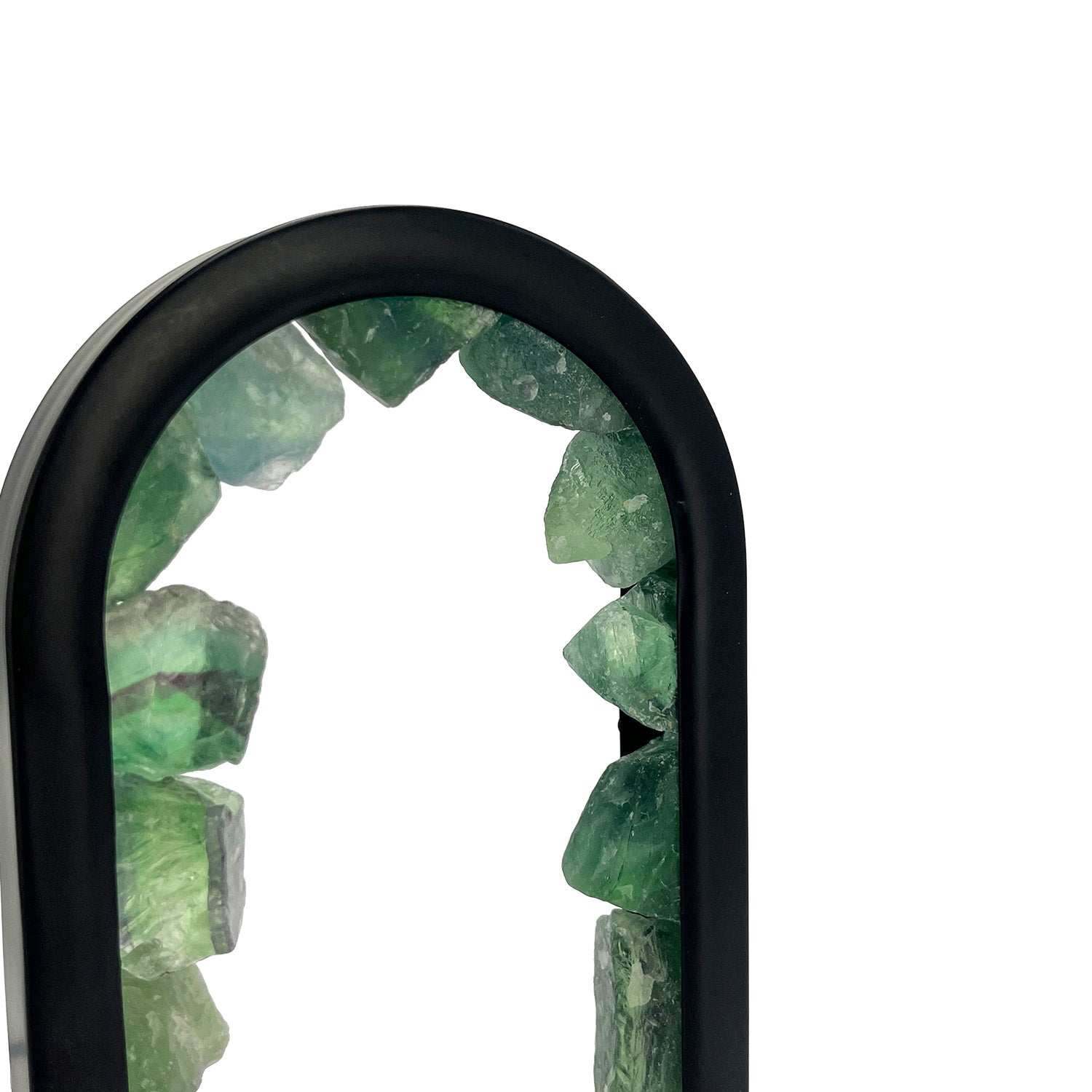 Gleneagles - Oval Earth LED Lamp - Green Fluorite