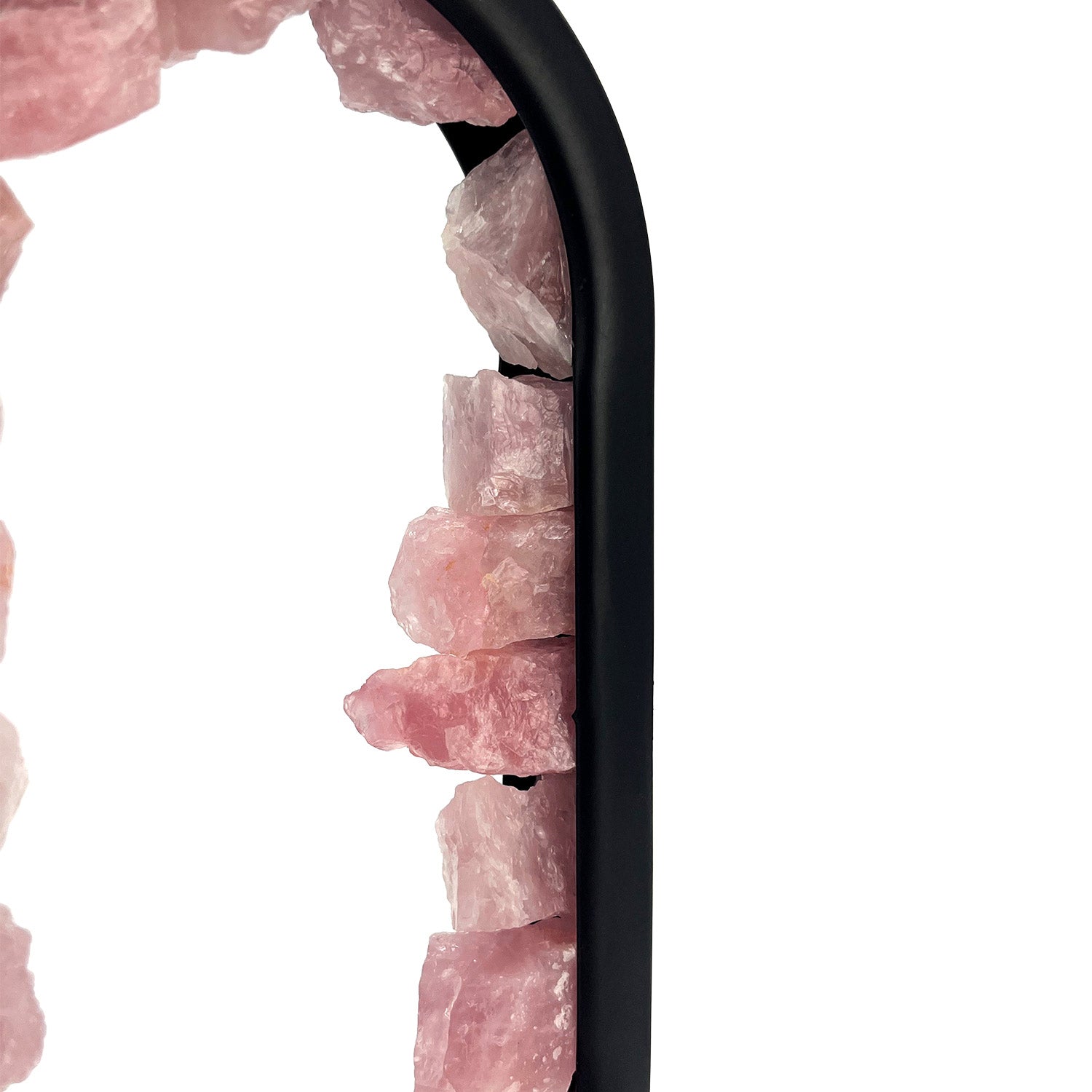 Gleneagles - Oval Earth LED Lamp - Rose Quartz