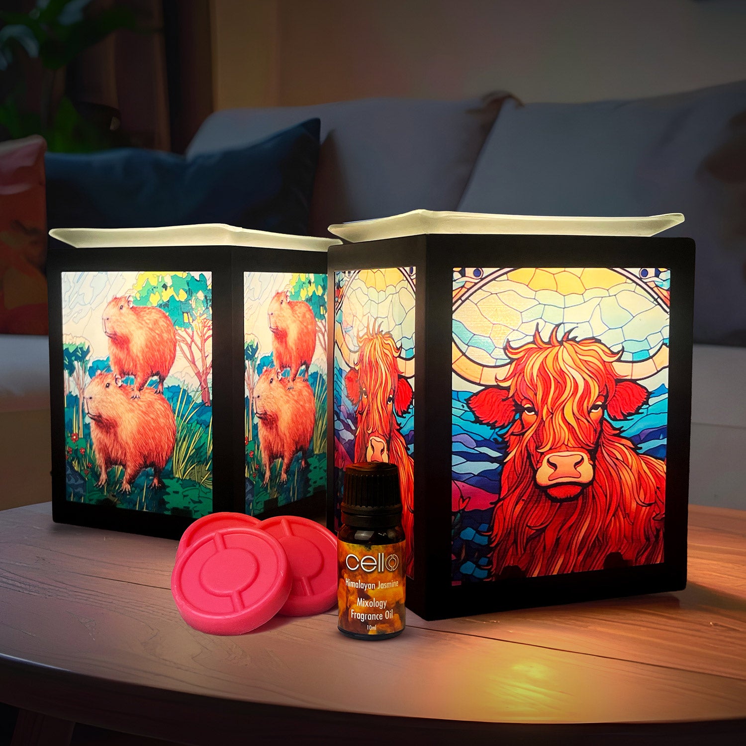 Cello - Highland Cow - Electric Melt Burner