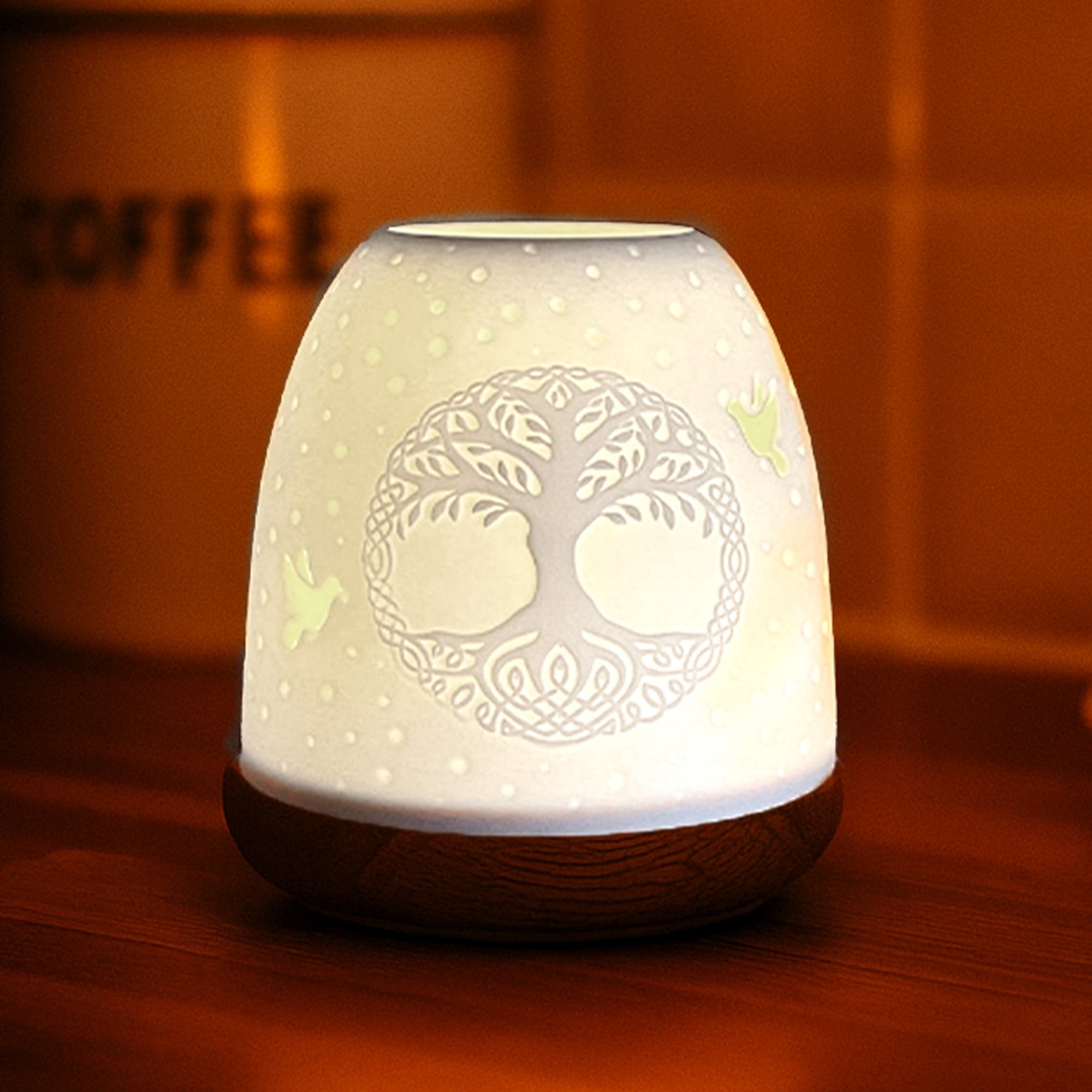 Cello - Tall Tealight Dome - Tree of Life