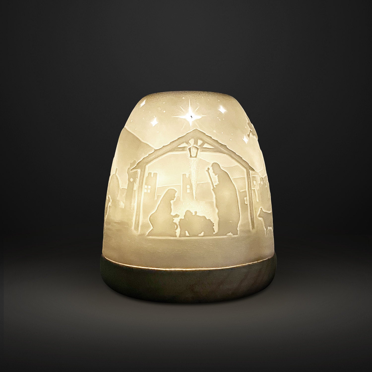 Cello - Tall Tealight Dome - Nativity