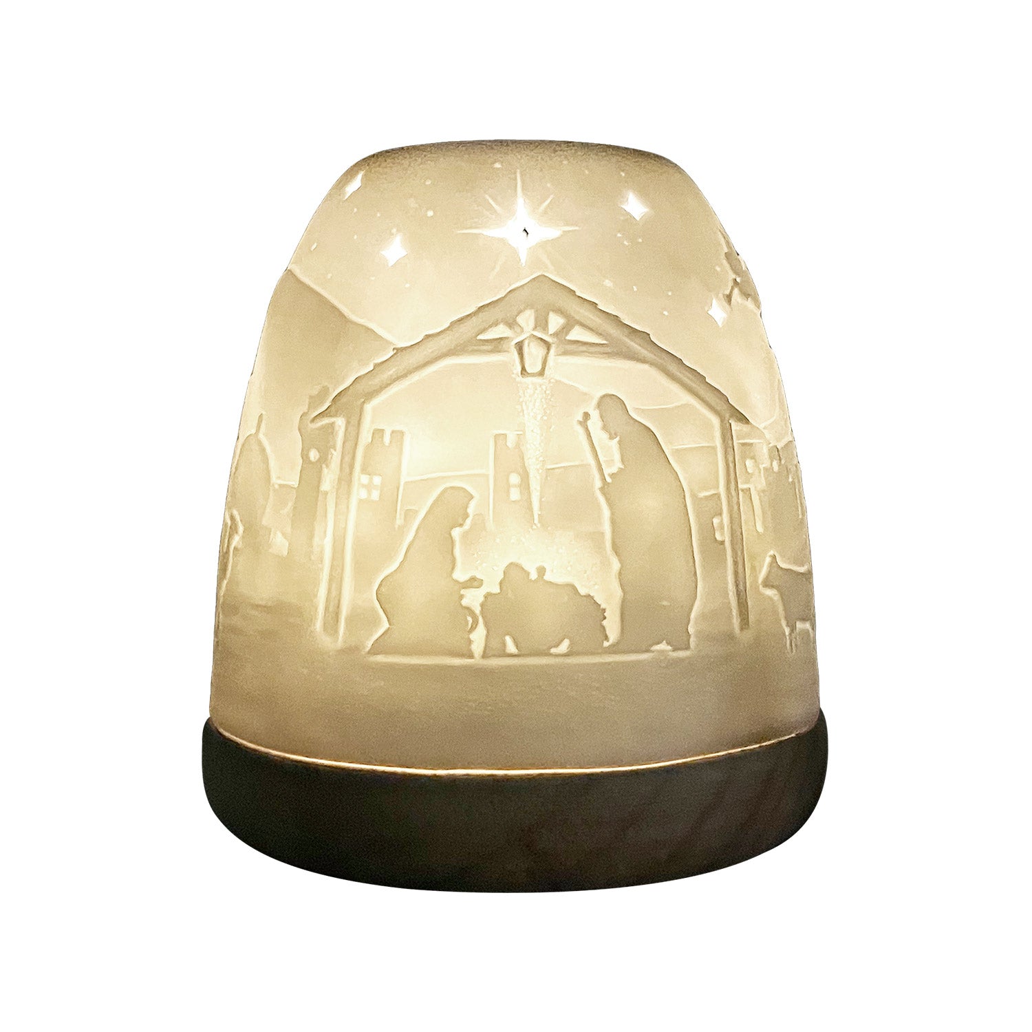 Cello - Tall Tealight Dome - Nativity