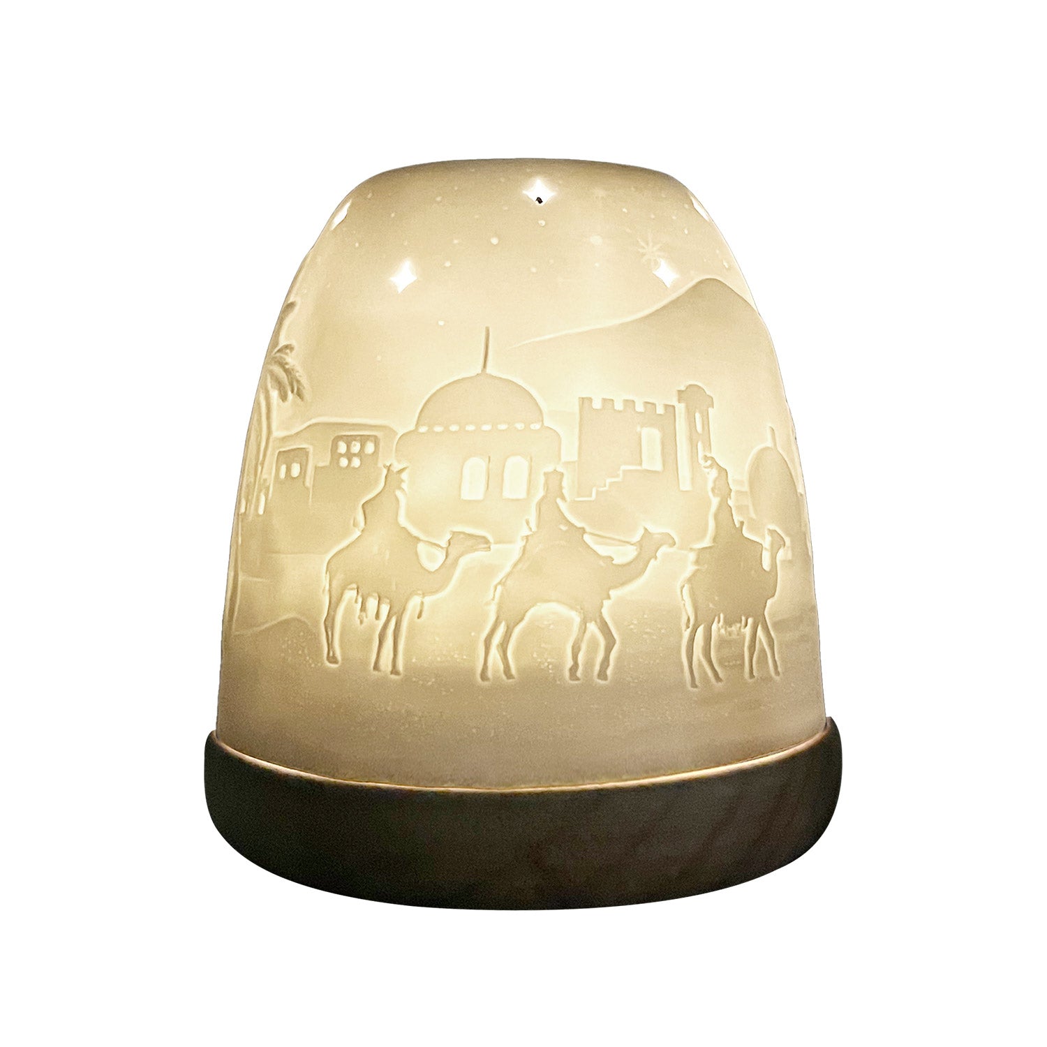 Cello - Tall Tealight Dome - Nativity