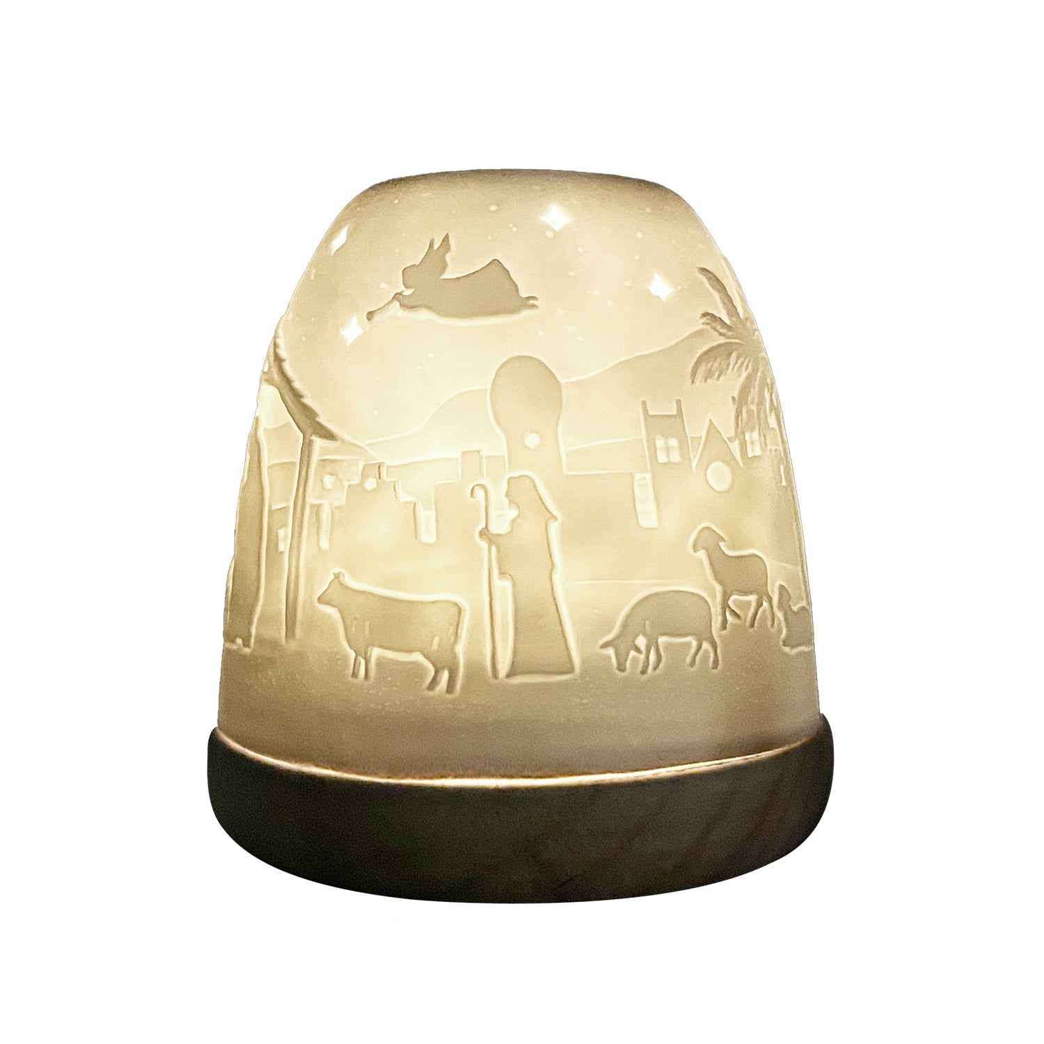 Cello - Tall Tealight Dome - Nativity