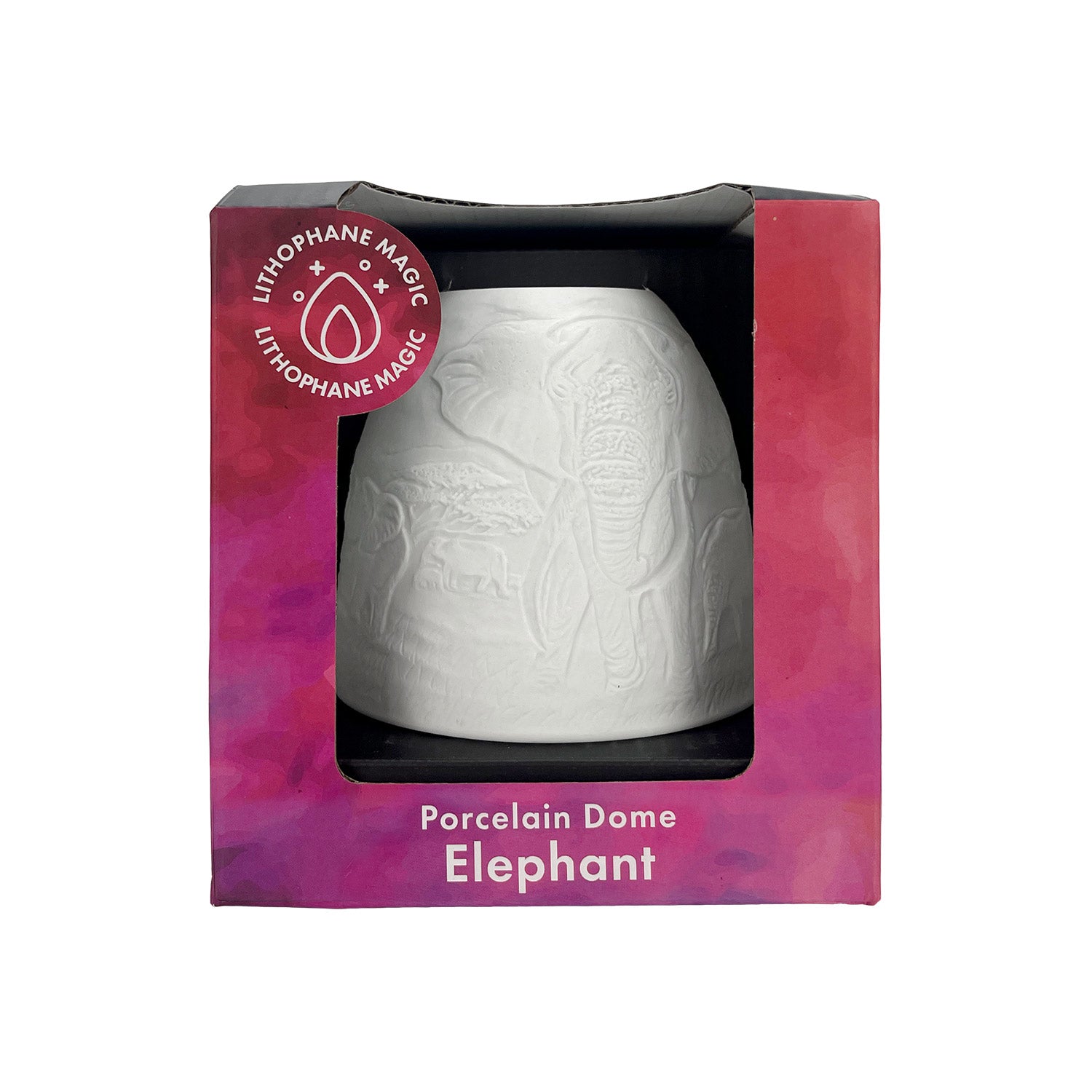 Cello - Tall Tealight Dome - Elephant