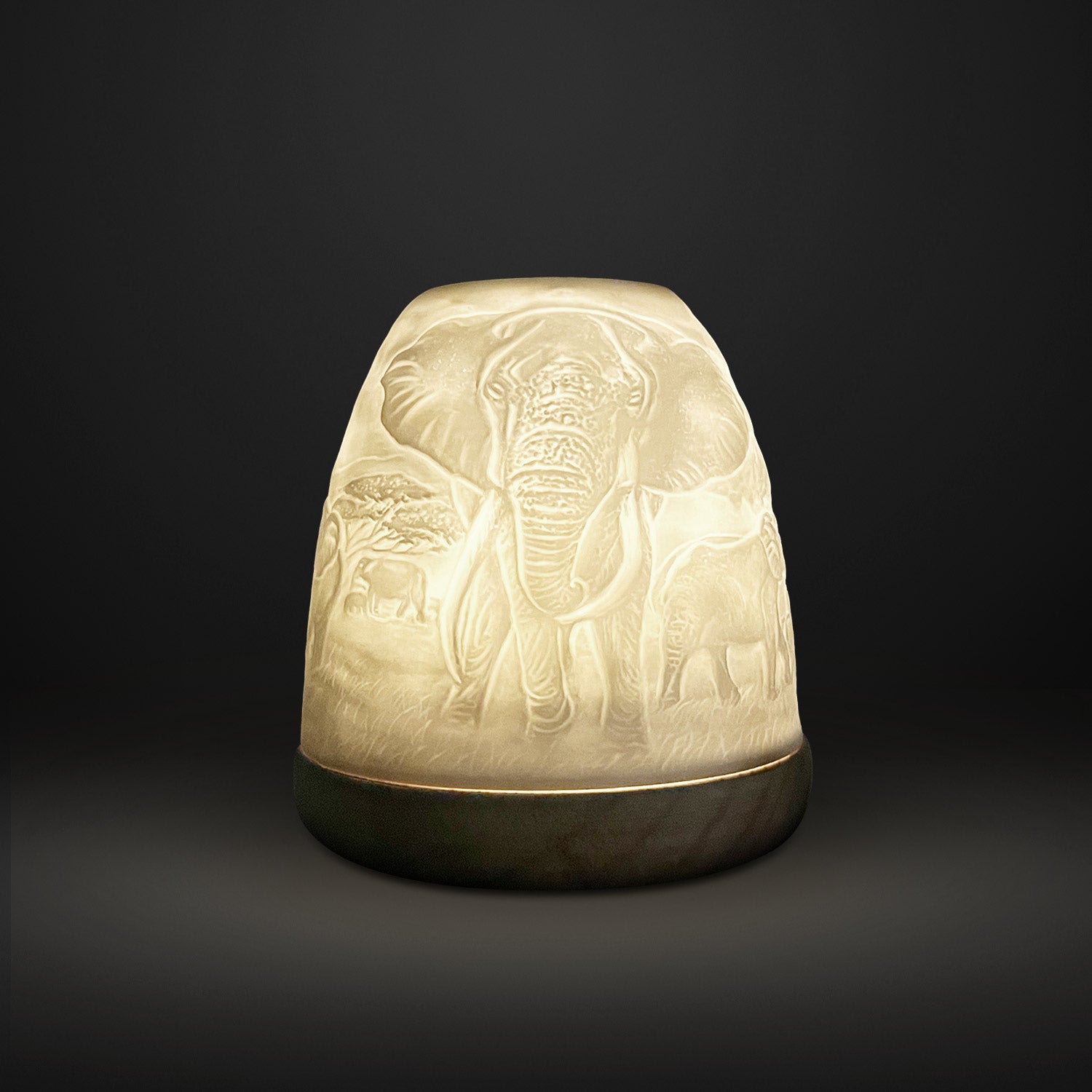 Cello - Tall Tealight Dome - Elephant
