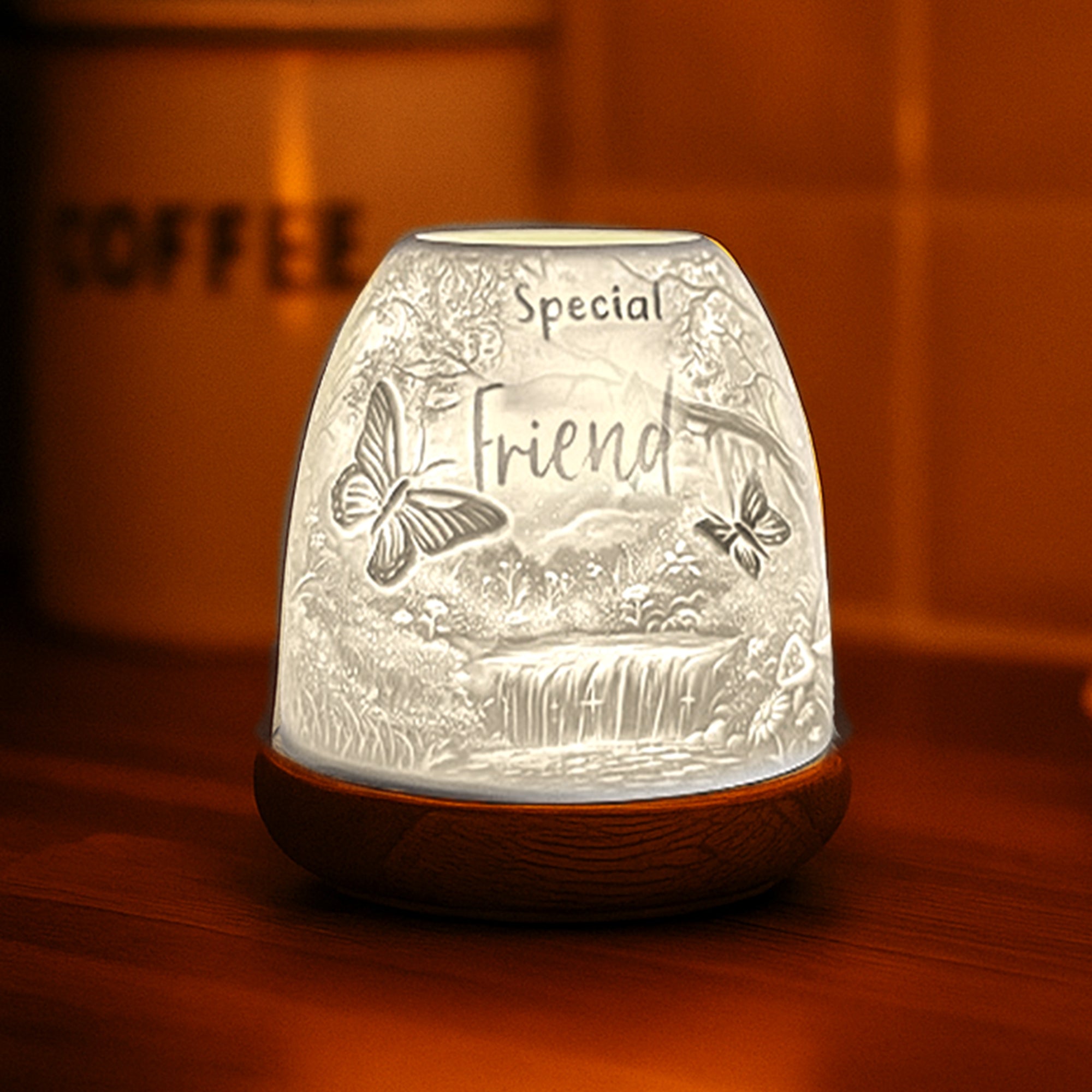 Cello - Tall Tealight Dome - Special Friend