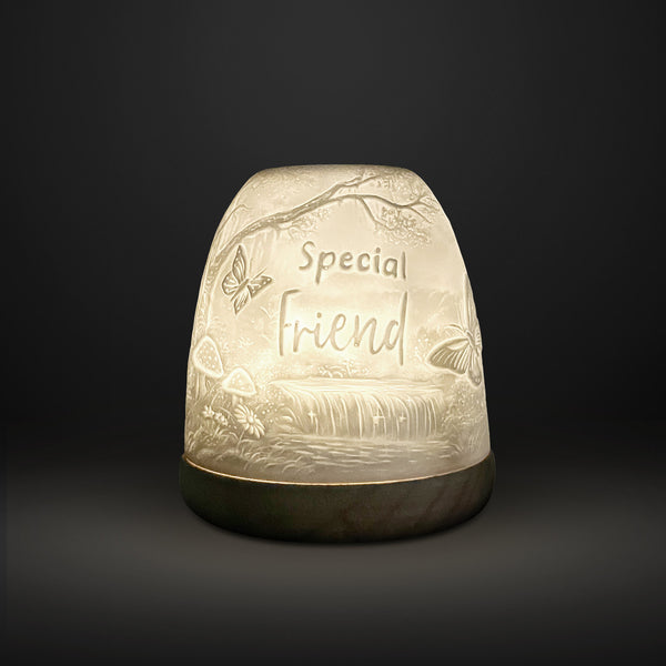 Cello - Tall Tealight Dome - Special Friend