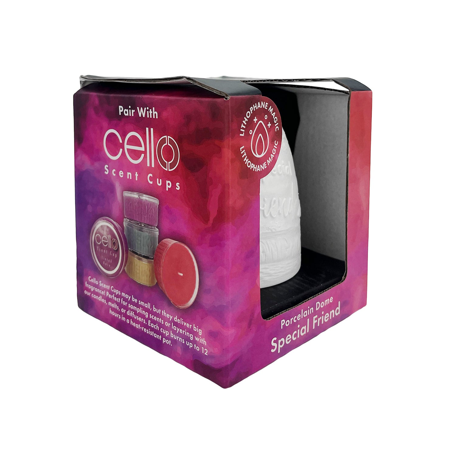 Cello - Tall Tealight Dome - Special Friend