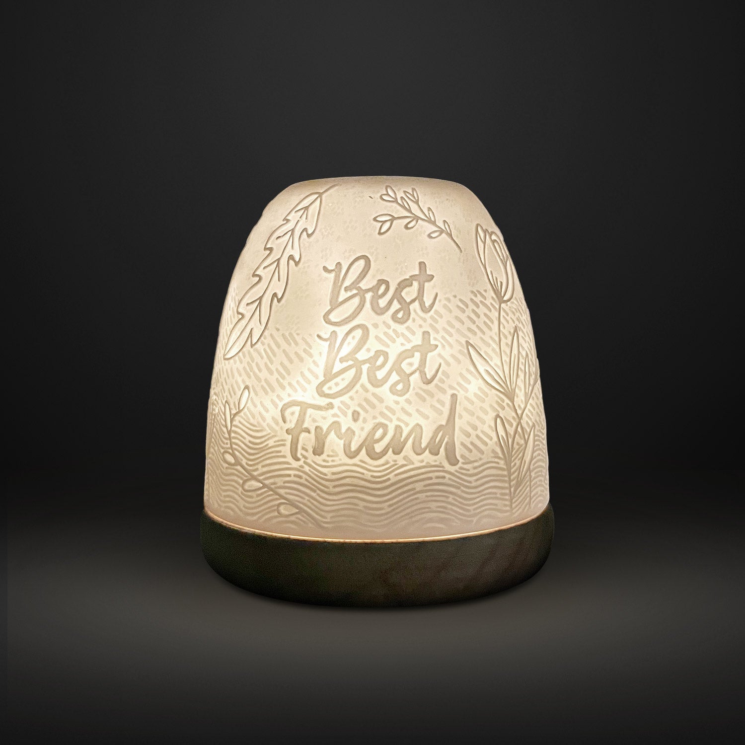 Cello - Tall Tealight Dome - Best Best Friend