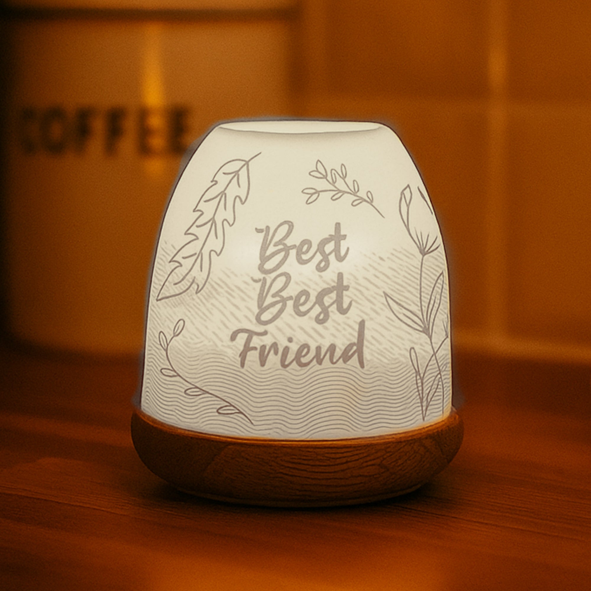 Cello - Tall Tealight Dome - Best Best Friend