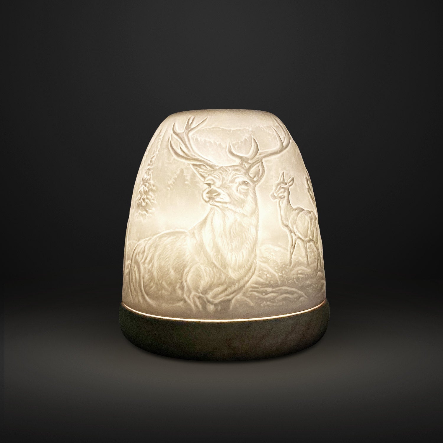 Cello - Tall Tealight Dome - Highland Stag