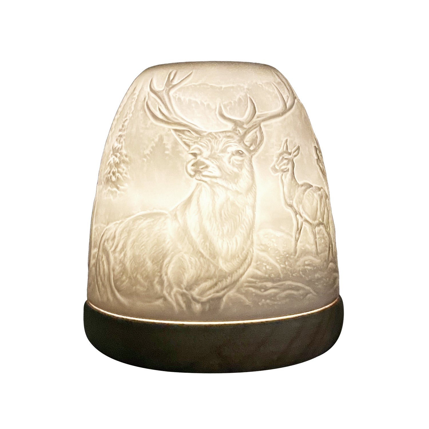Cello - Tall Tealight Dome - Highland Stag