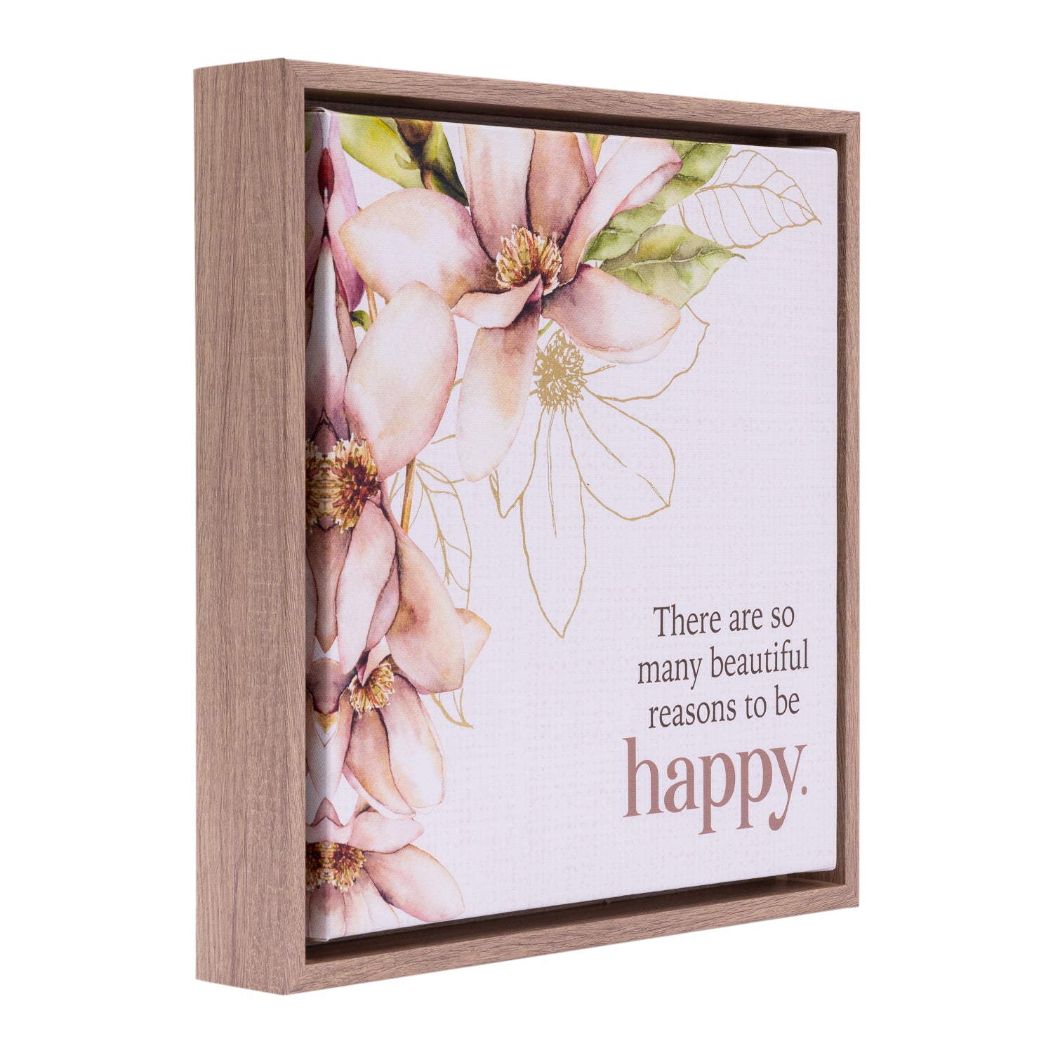 Splosh - Blossom Framed Canvas 34x34