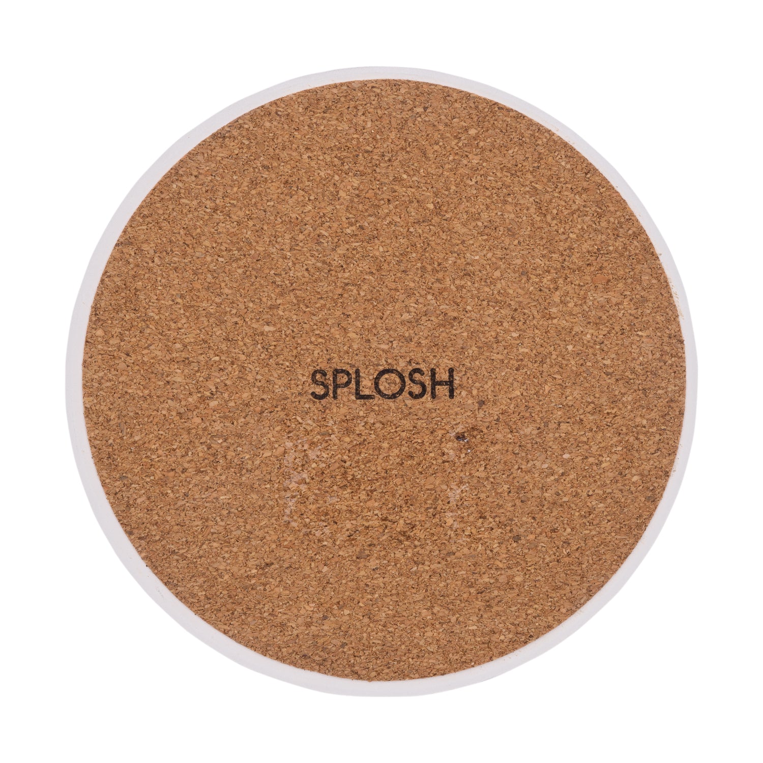 Splosh - Blossom Ceramic Coaster - Gold