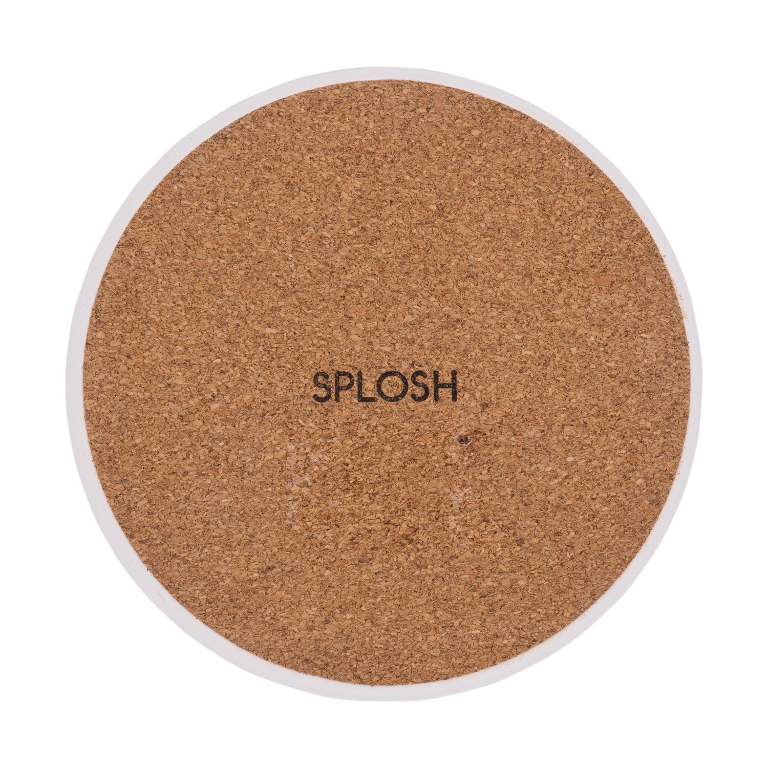 Splosh - Blossom Ceramic Coaster - Flower Closed