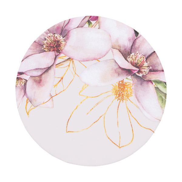 Splosh - Blossom Ceramic Coaster - Petal Gold