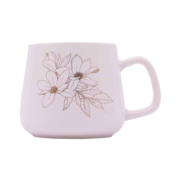 Splosh - Blossom Mug - Gold Floral