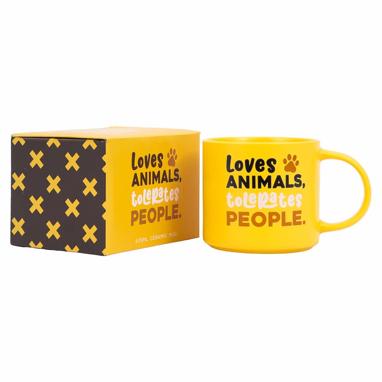 Splosh - Cheeky Mug - Loves Animals
