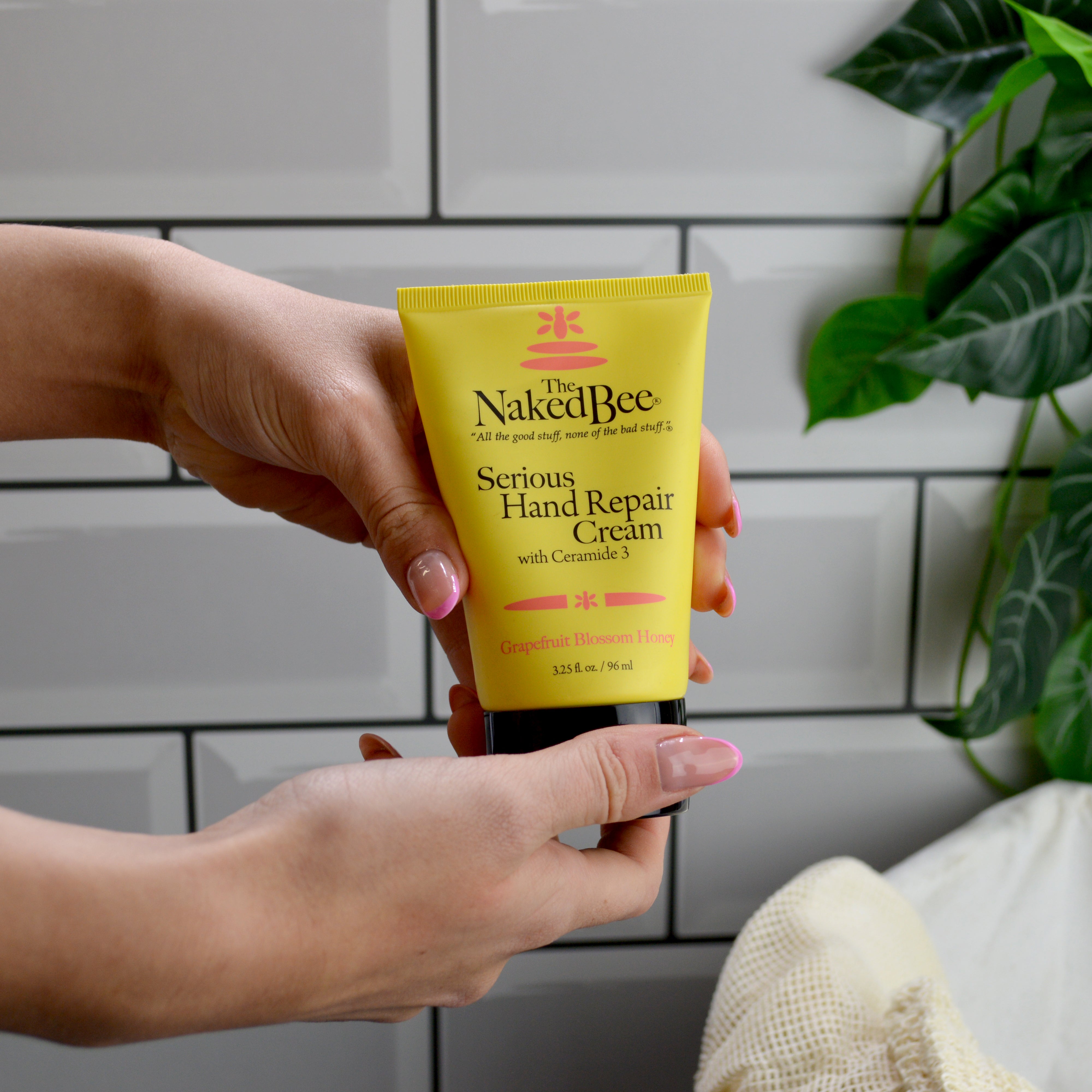 The Naked Bee - Serious Hand Repair Cream - Grapefruit Blossom Honey