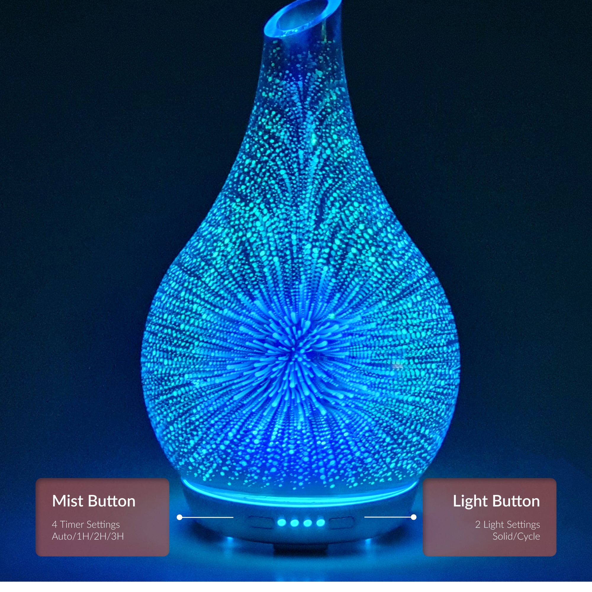 Cello - 3D Ultrasonic Diffuser Large - Infinity
