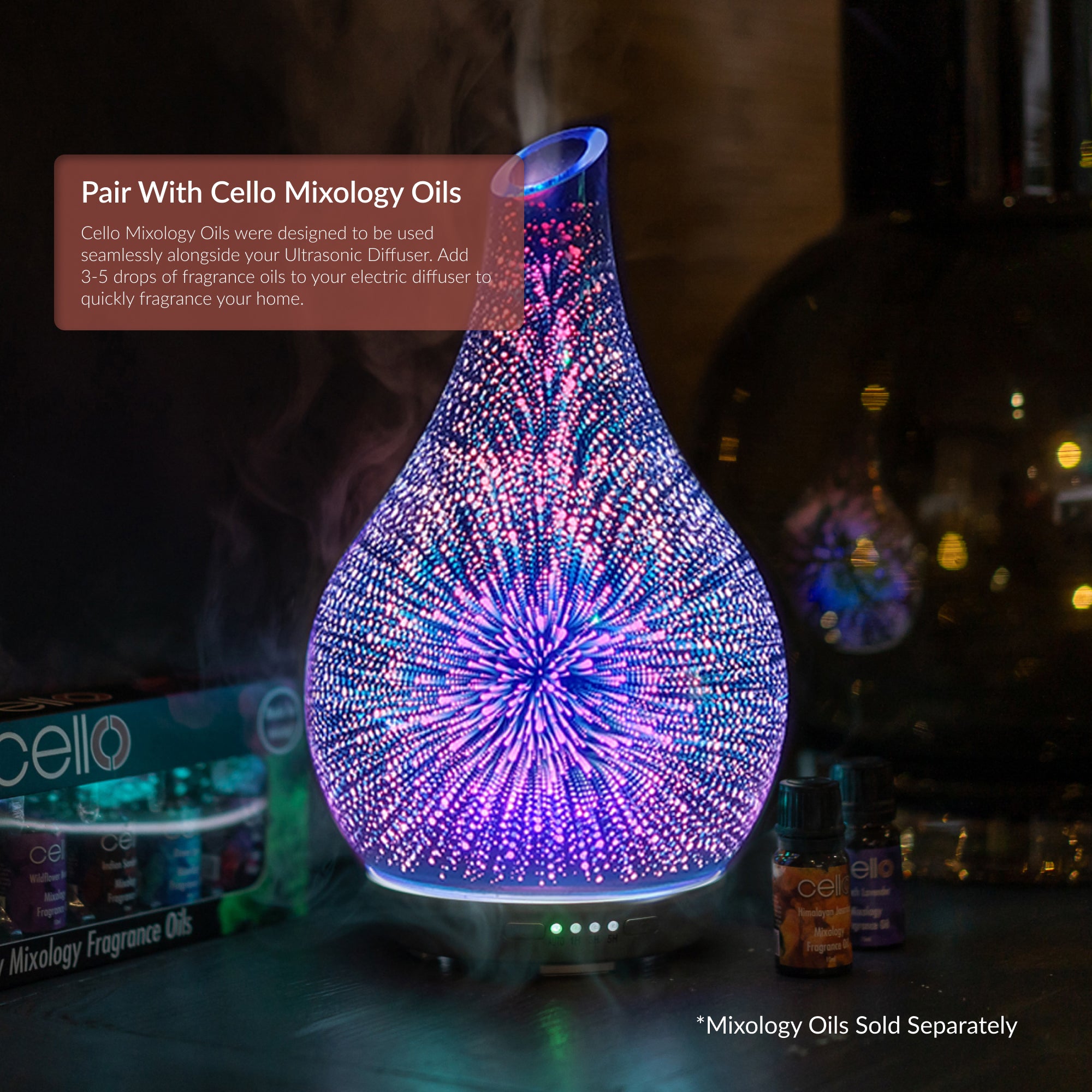 Cello - 3D Ultrasonic Diffuser Large - Infinity