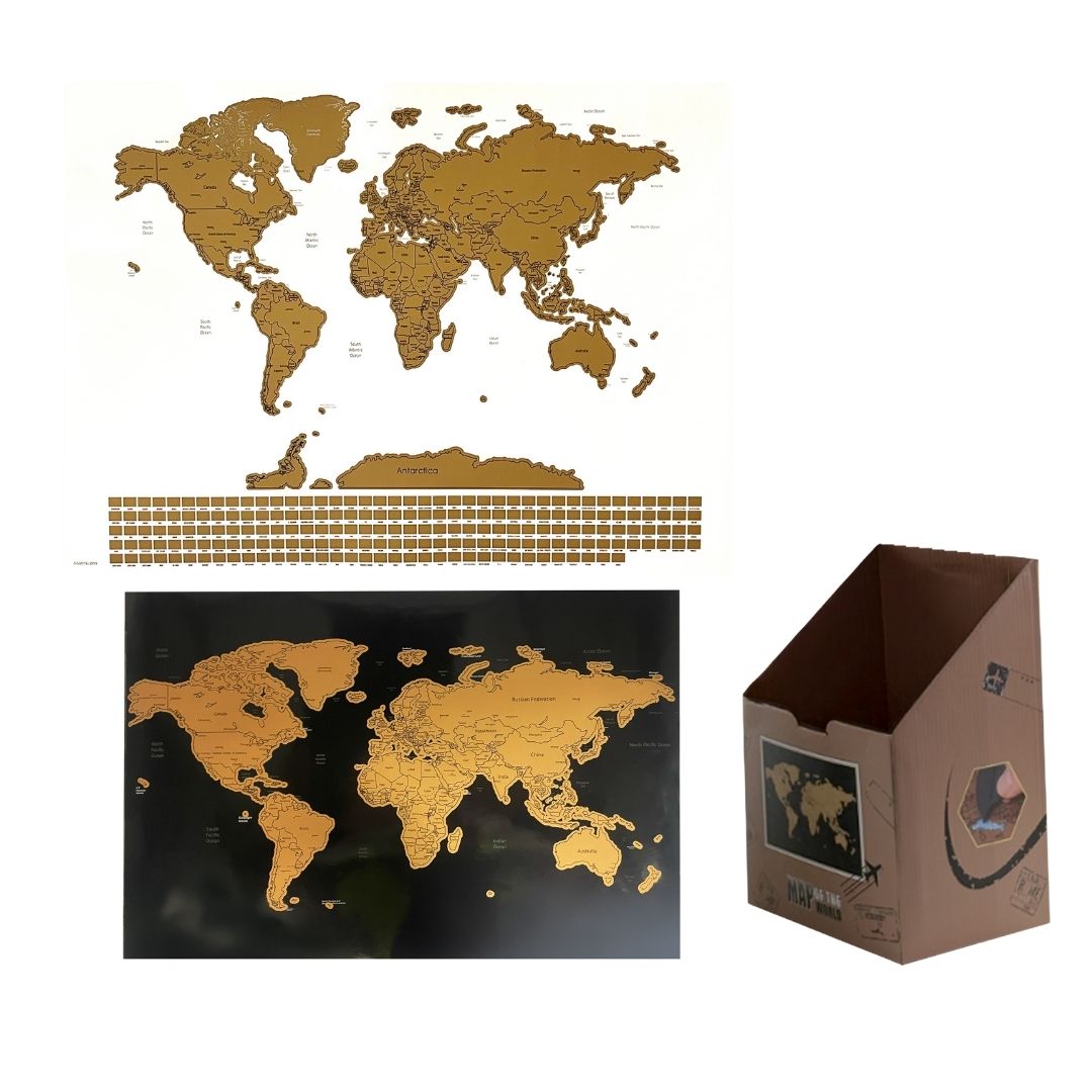 Gleneagles - Travel Globes & Scratch Maps Pack