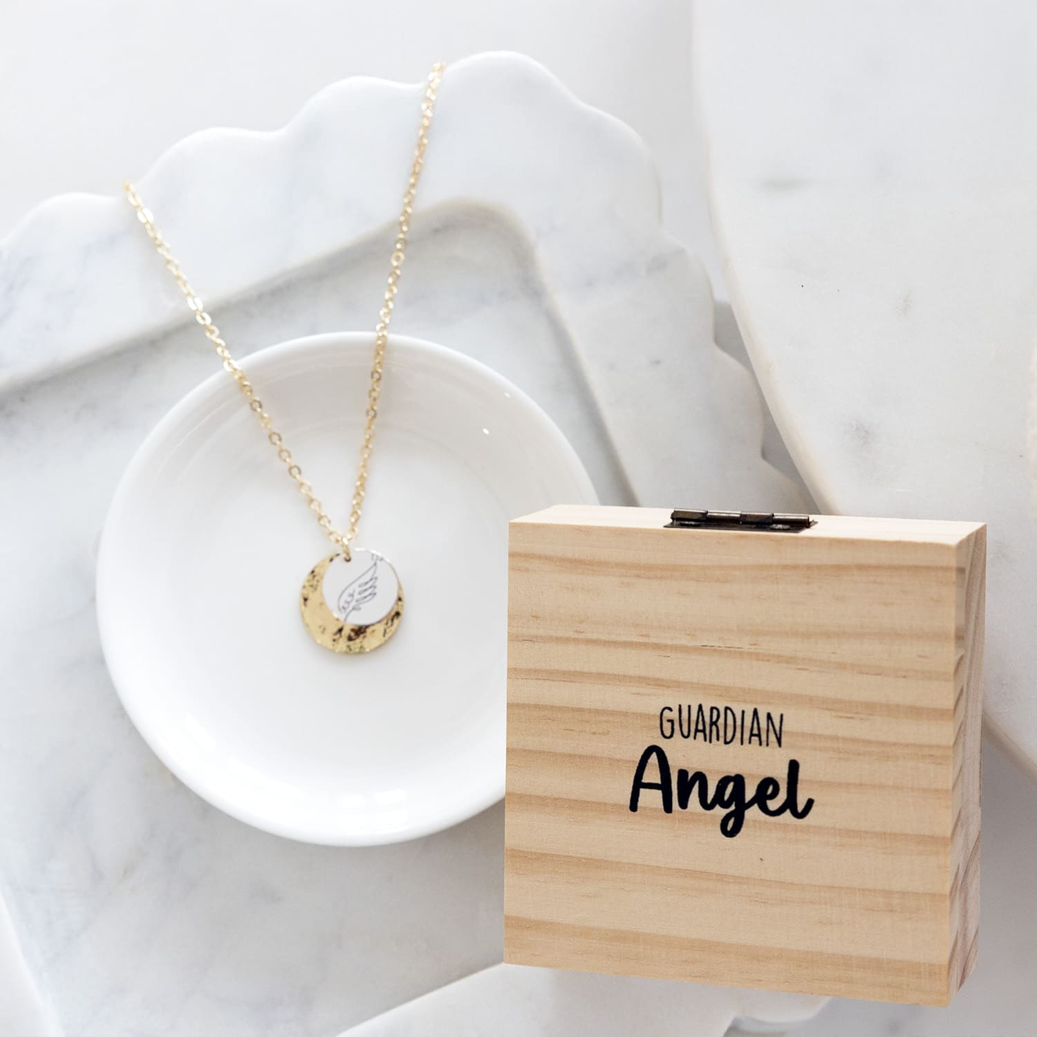 Splosh - Heart & Soul Necklace - Guardian Angel