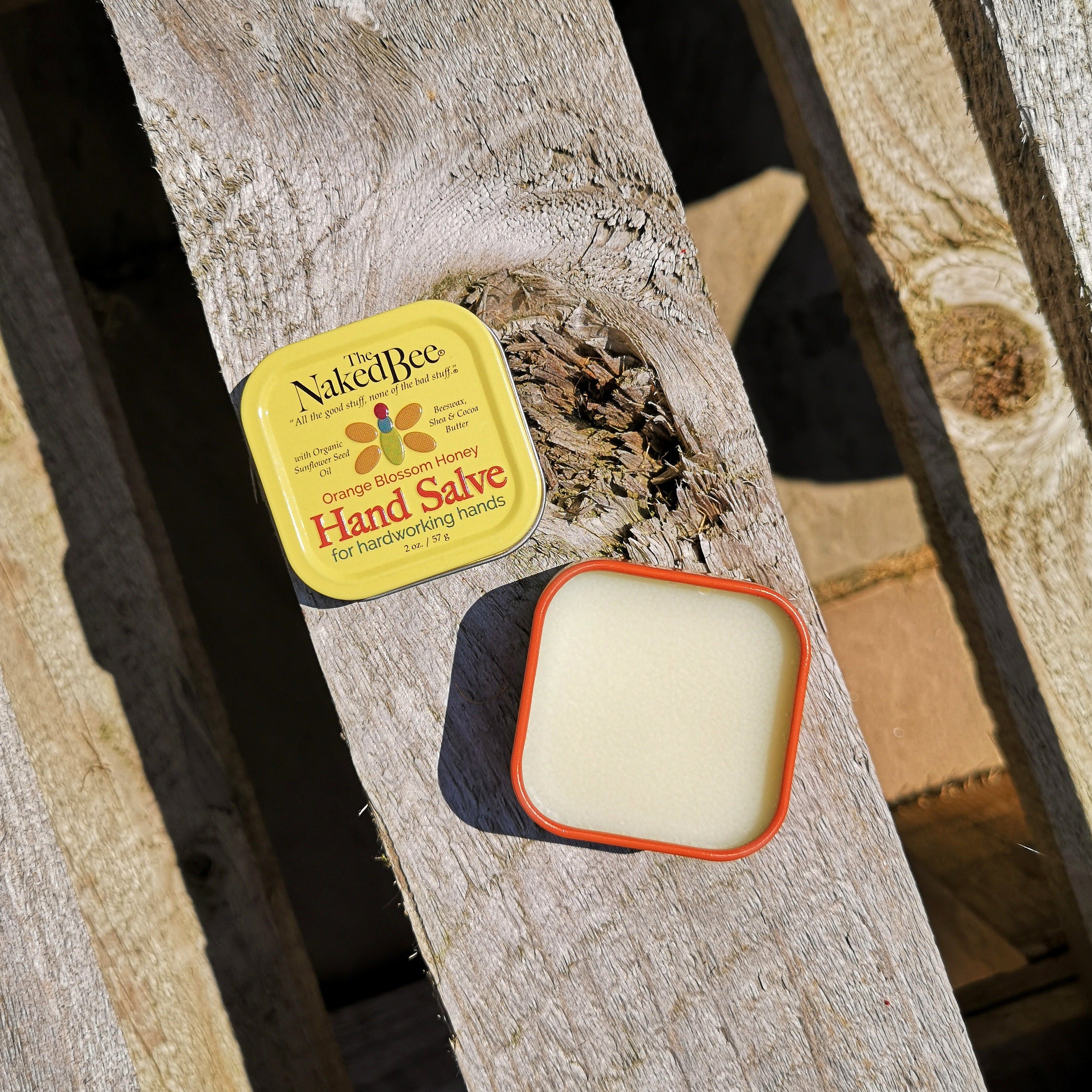 The Naked Bee - Hand Salve 1.5oz - Orange Blossom Honey