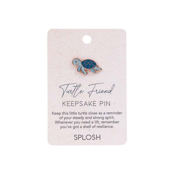 Splosh - Keepsake Pin - Turtle Friend